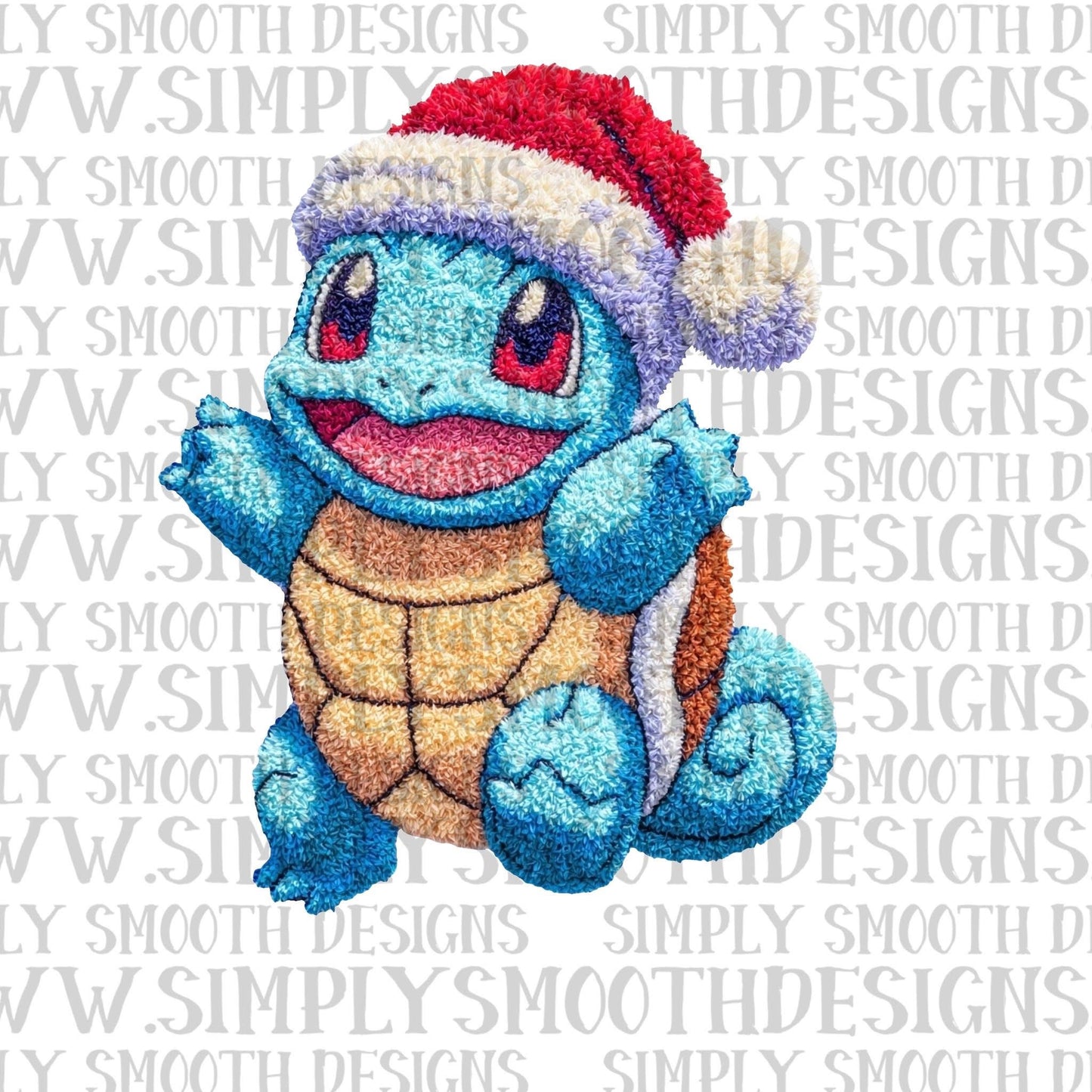 Turtle Christmas Faux Yarn