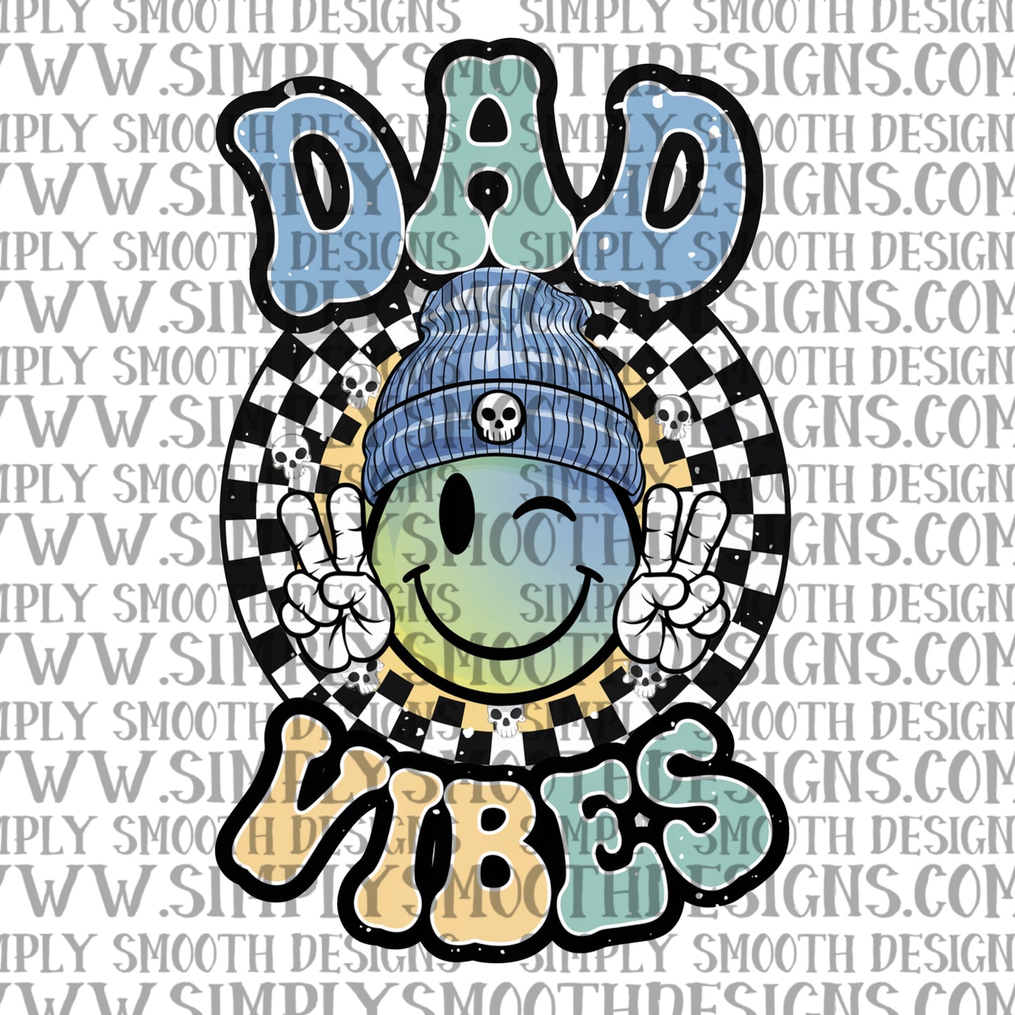 Dad Vibes Checker Happy