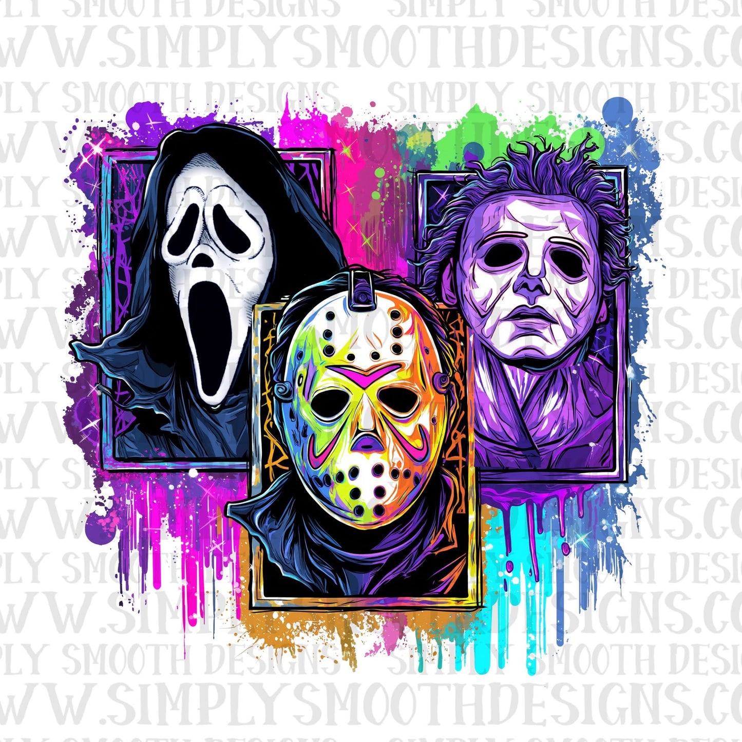 Bright Horror Polaroid