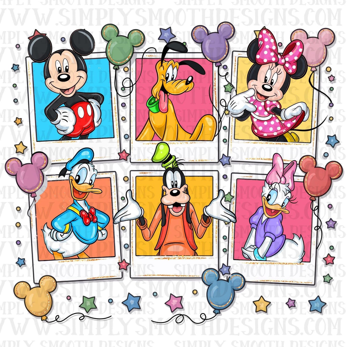 Mick & Friends Polaroid