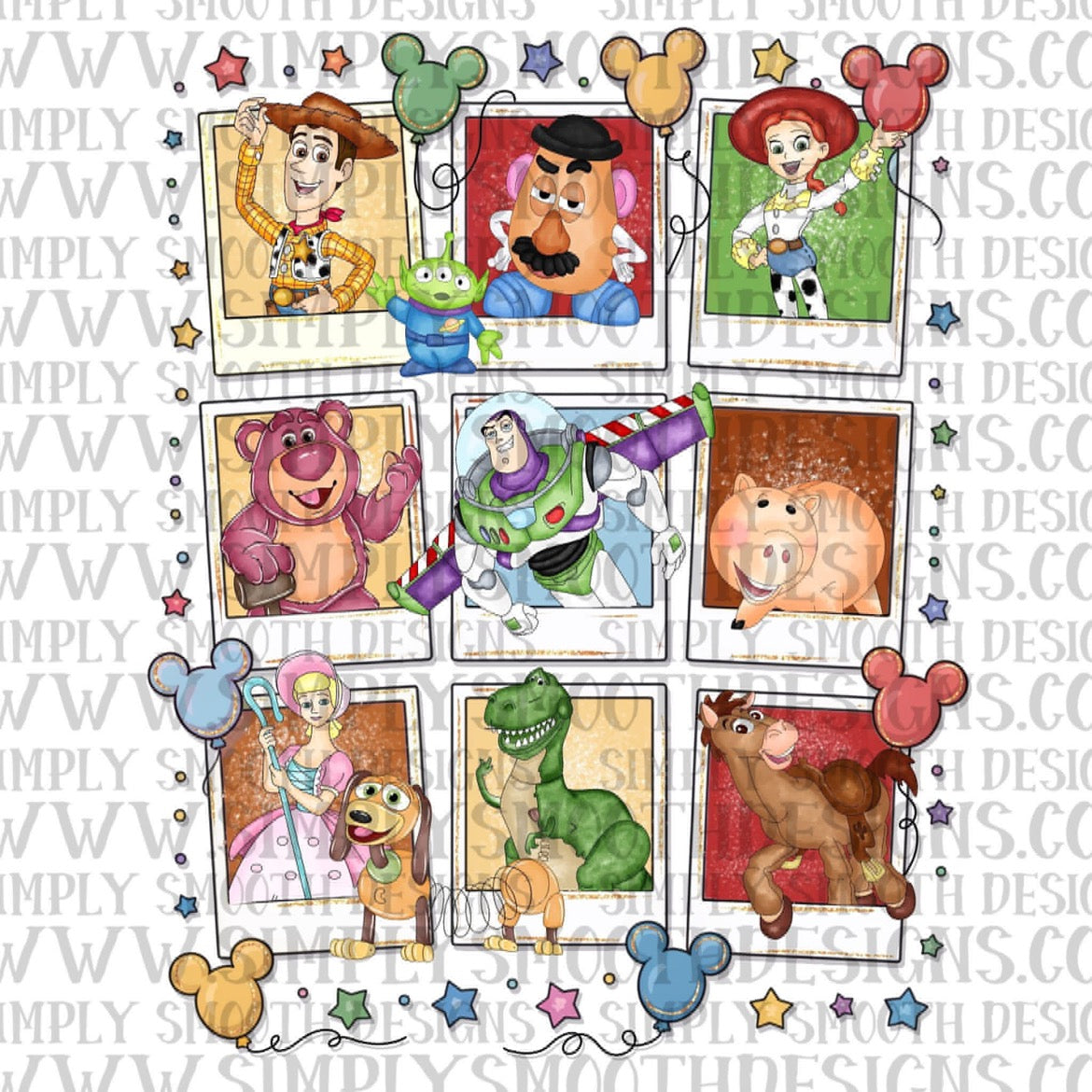 Toy Friends Polaroid