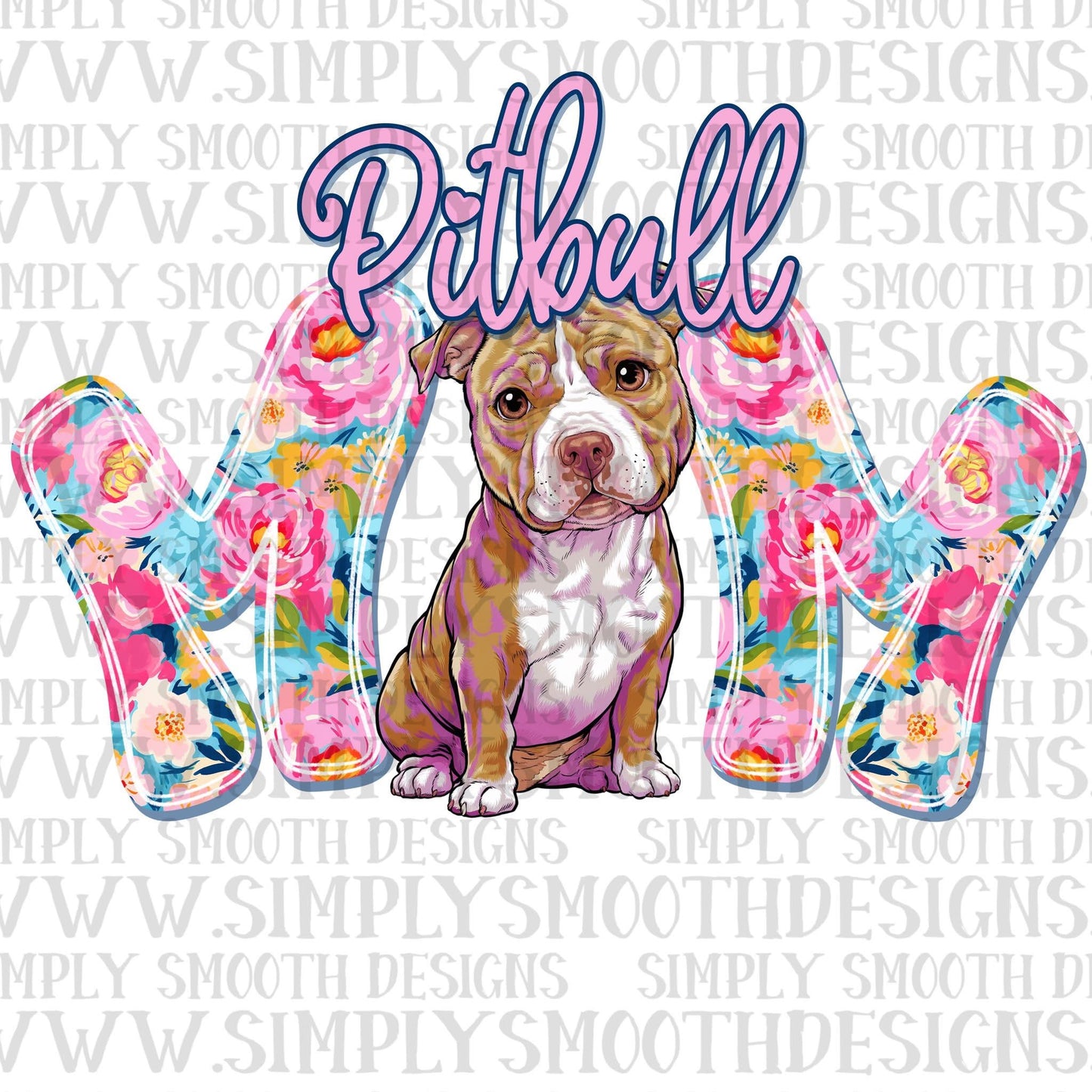 Pitbull Mom / Brown