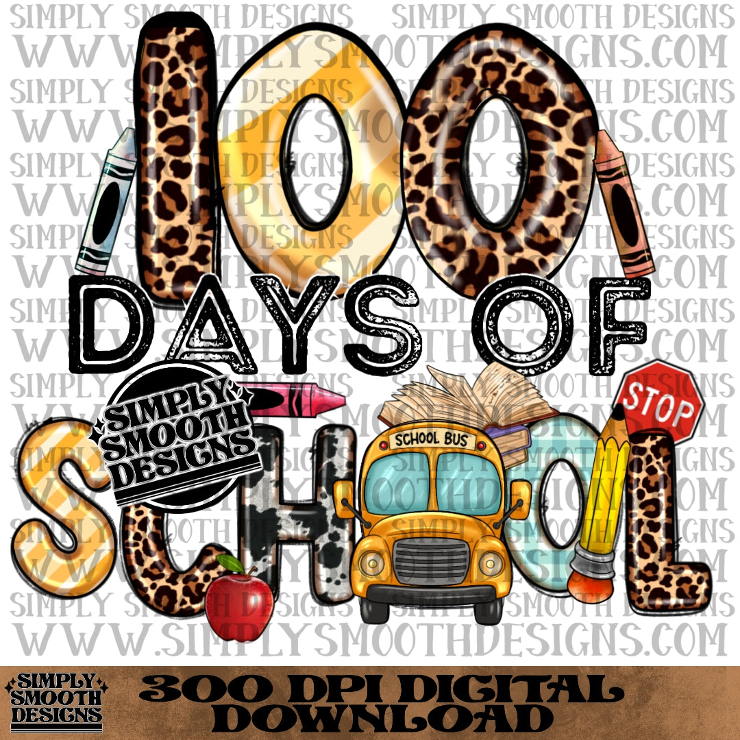 100 days school bus