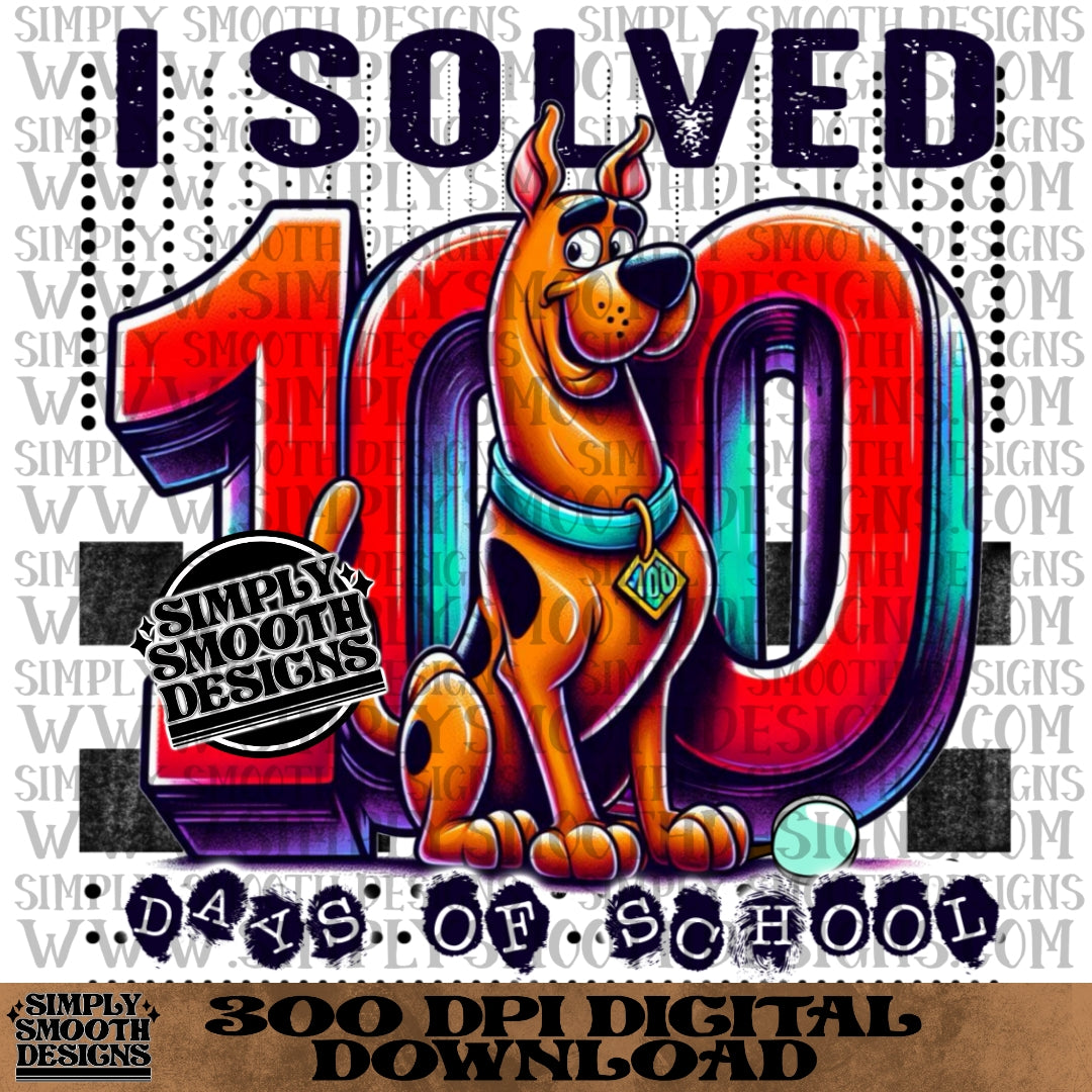 I solved 100 days of school