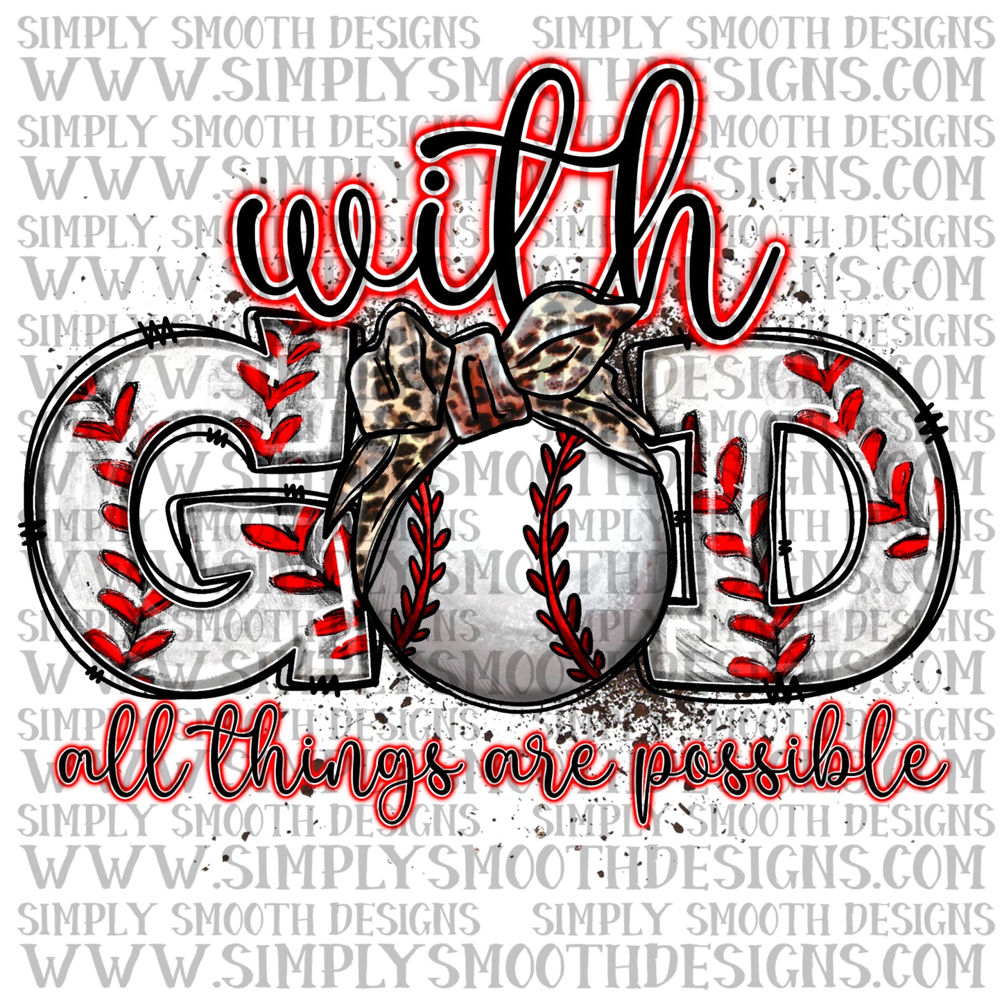 With God Baseball Girl