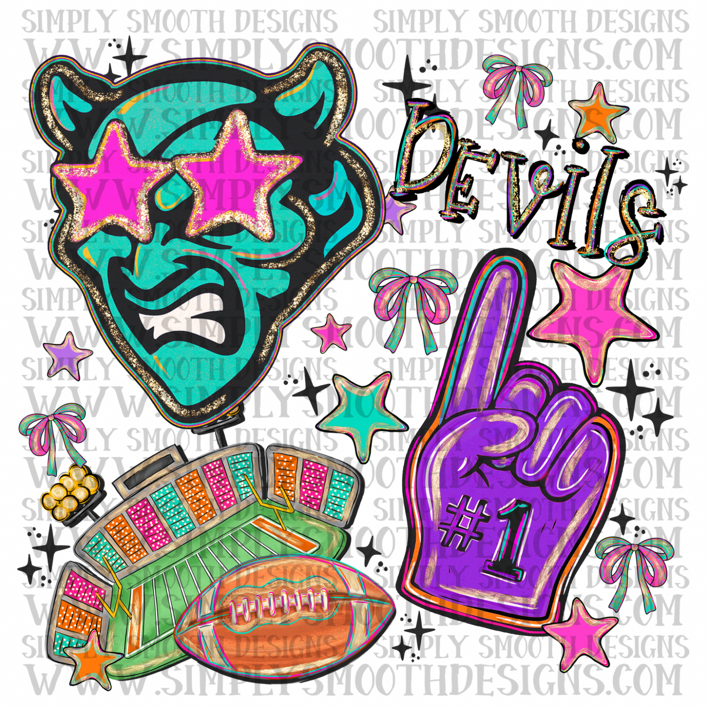 Devils Bright Preppy