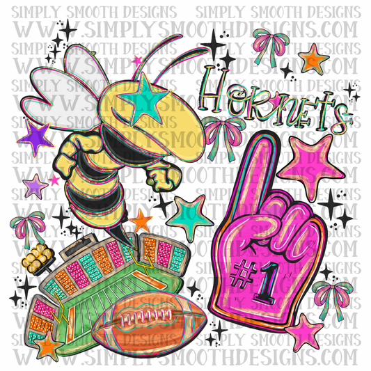 Hornets Bright Preppy