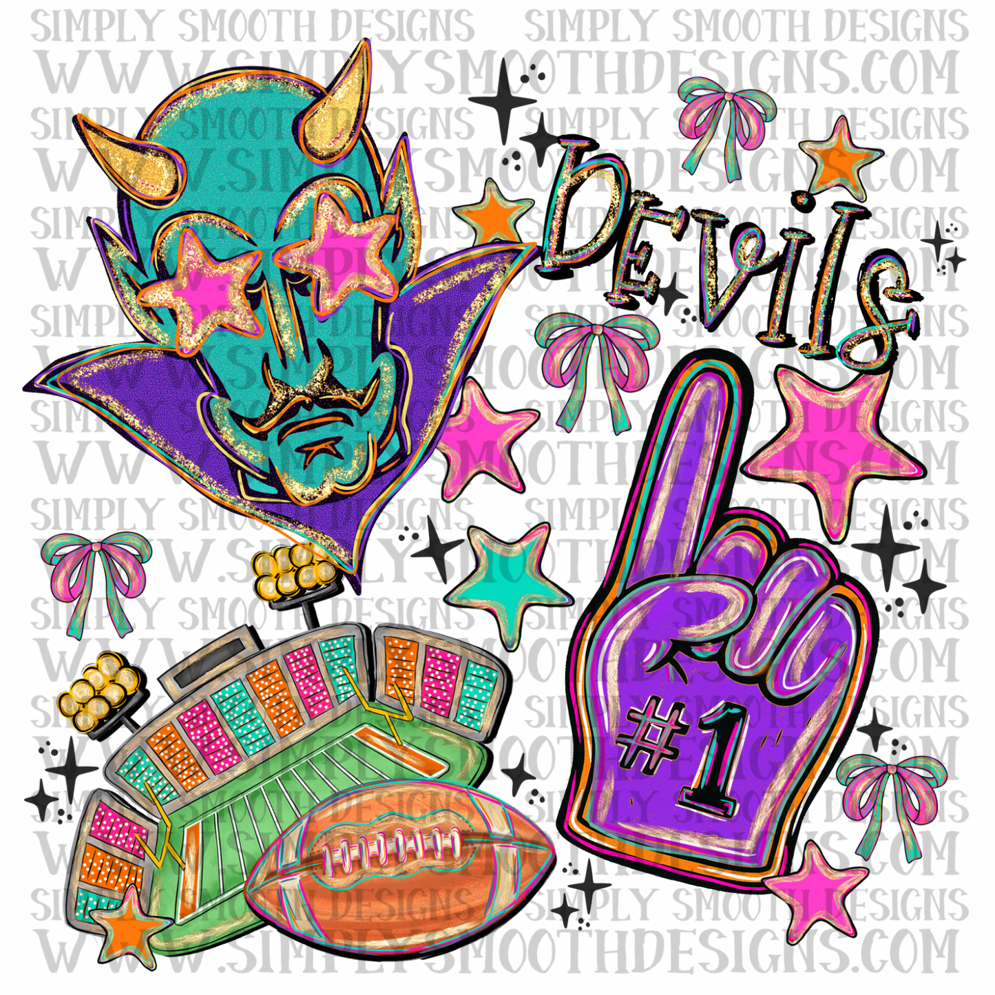 Devils Bright Preppy