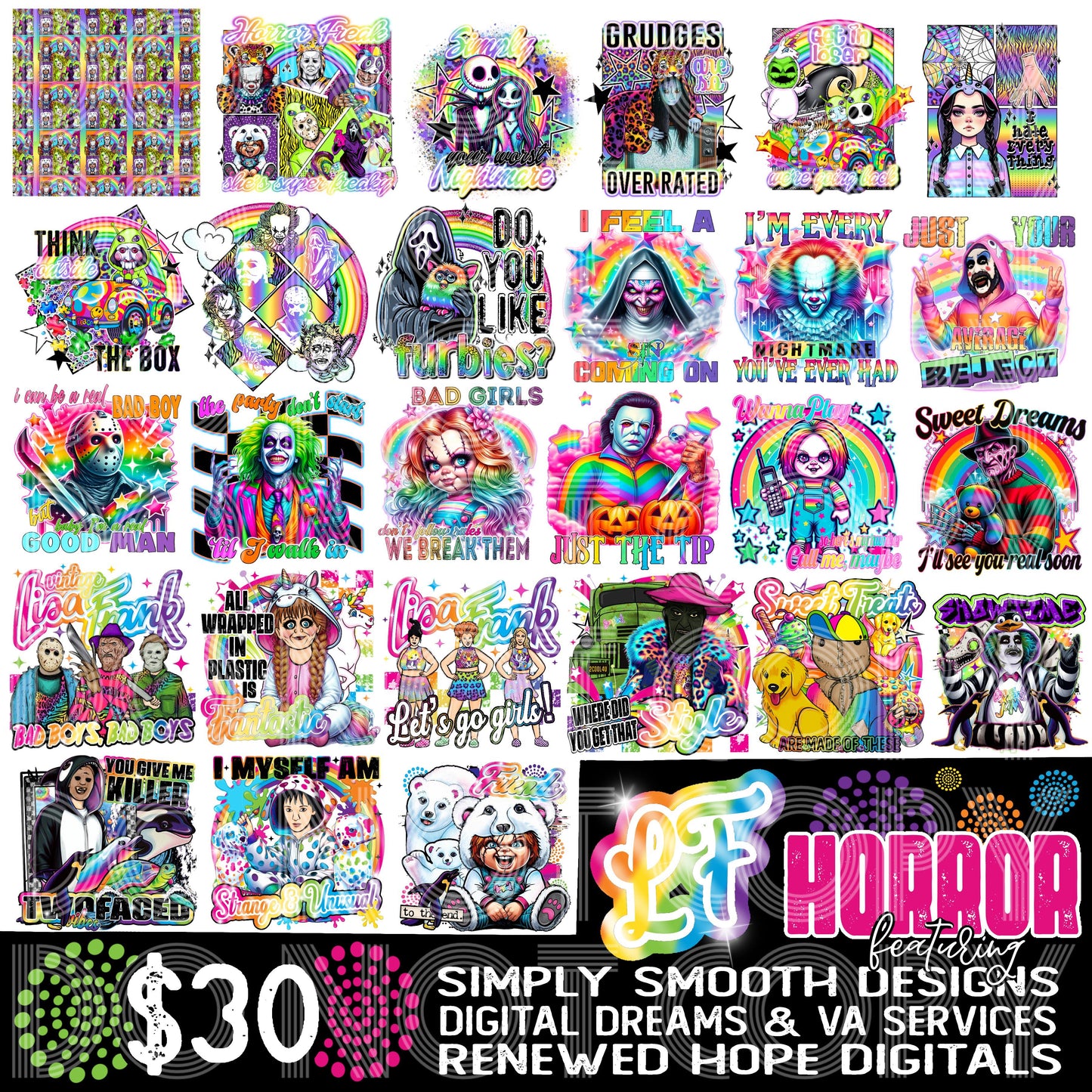 LF Horror Collab w/ Renewed Hope & Digital Dreams