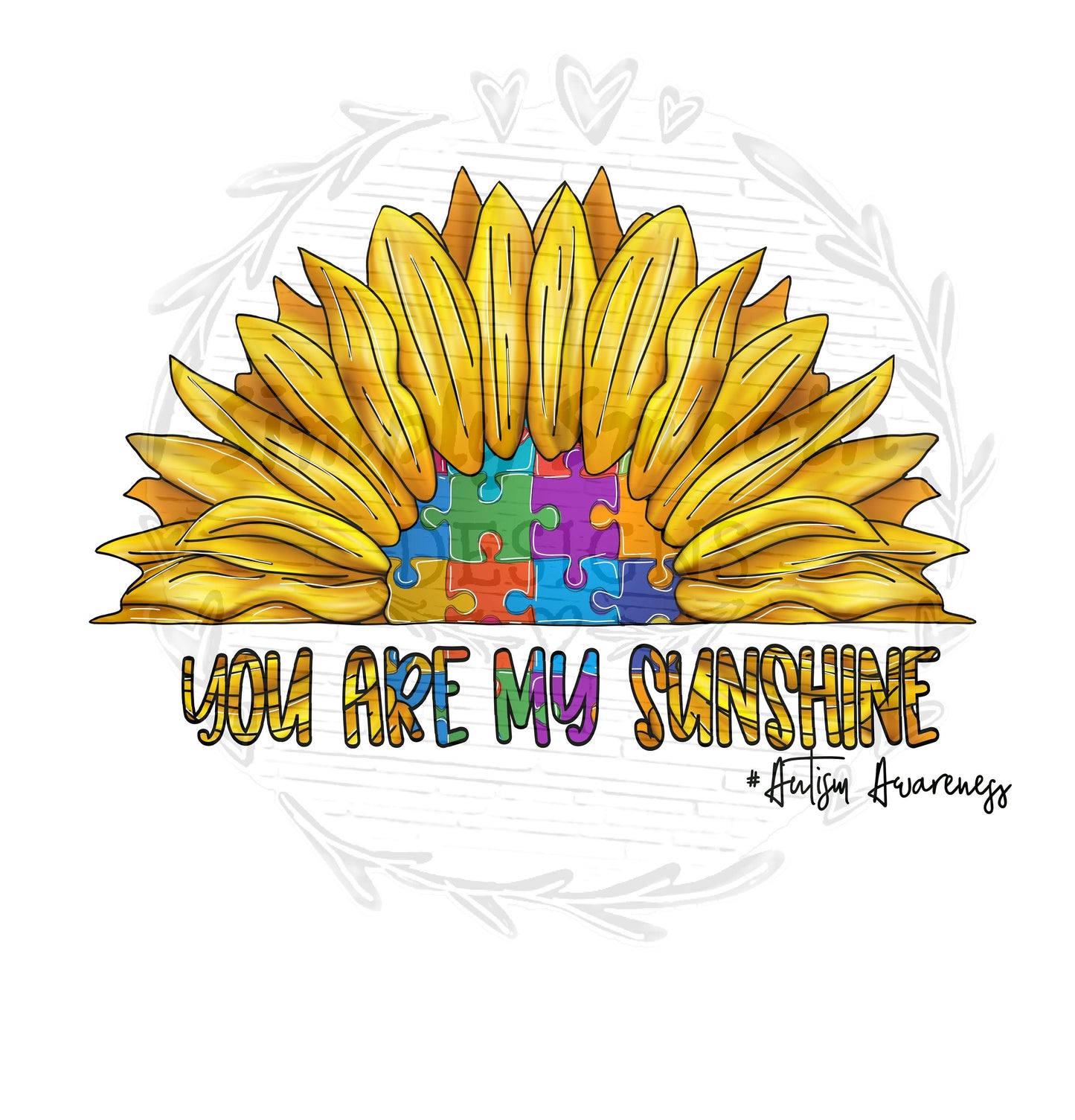 You are my sunshine autism awareness