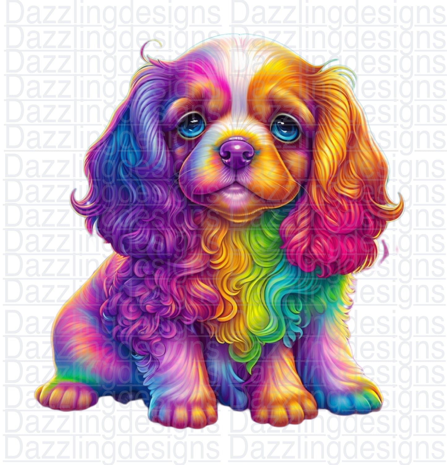 LF fur baby Cocker Spaniel 4 clipart