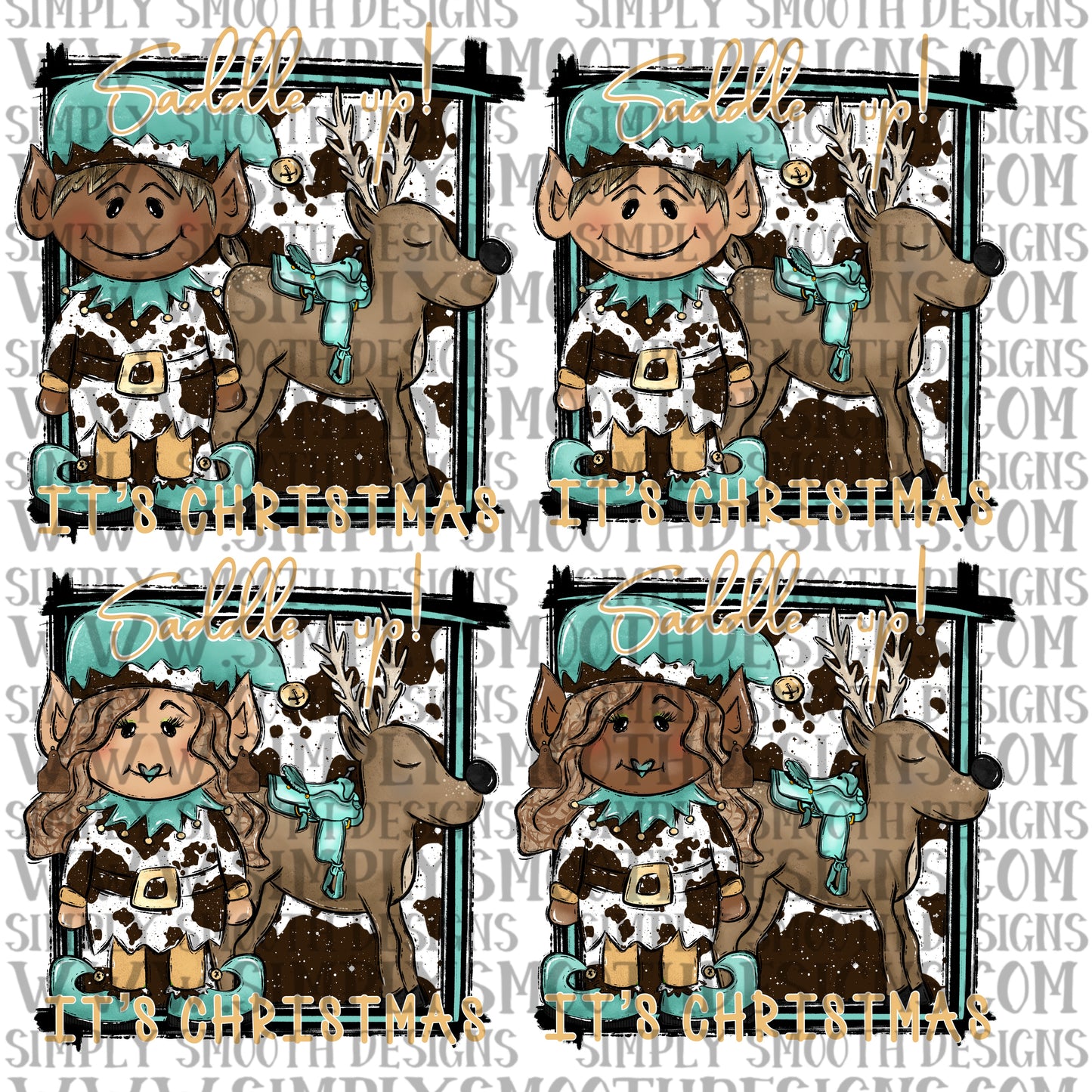Saddle up it’s Christmas elf