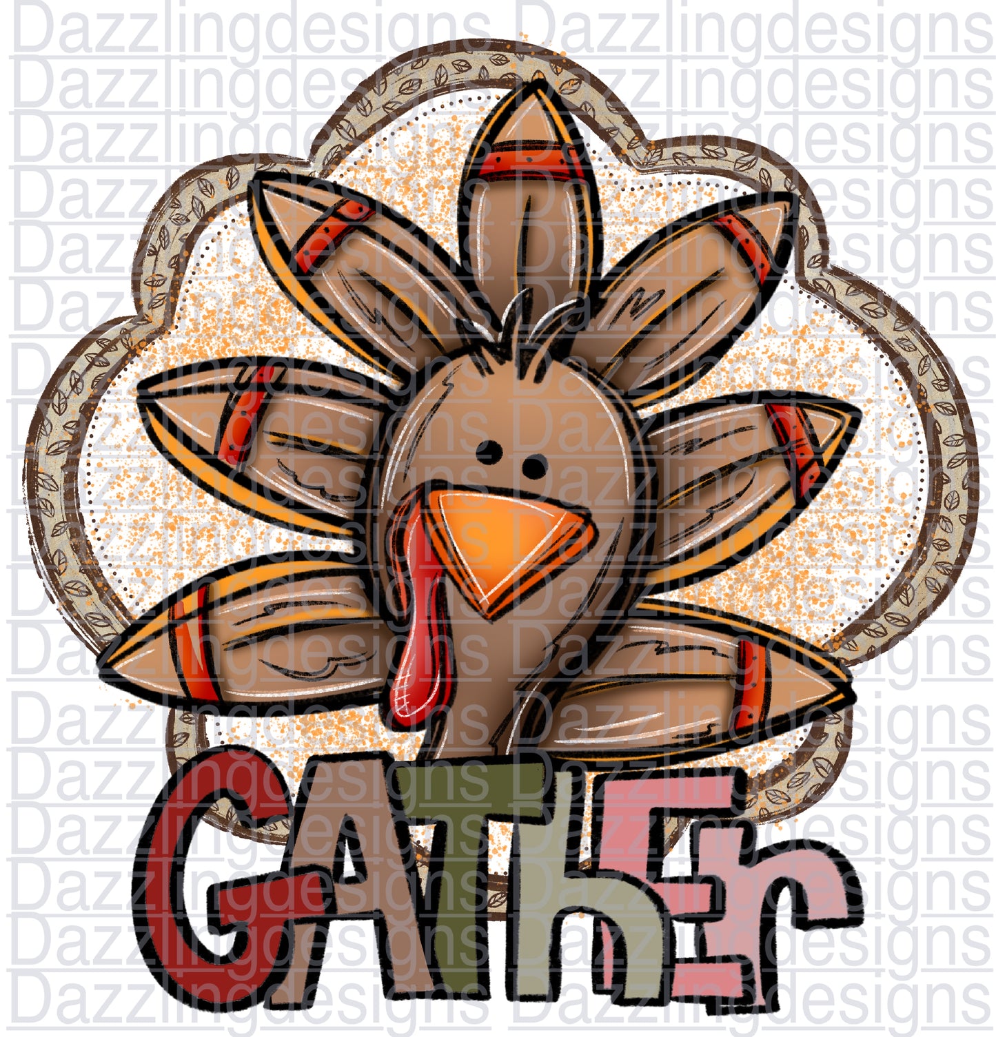 Thanksgiving Gather Turkey