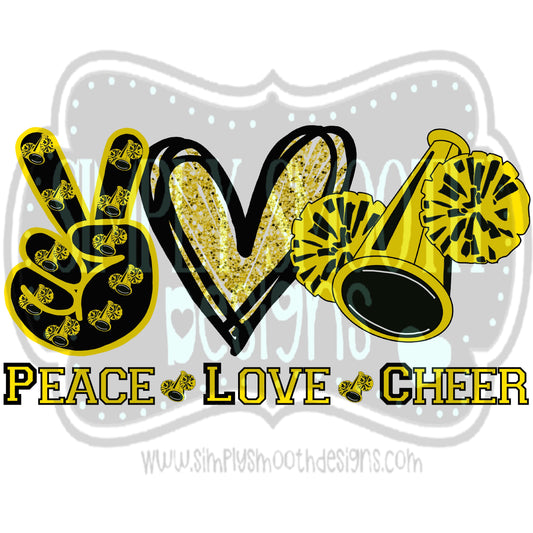 Peace Love Cheer