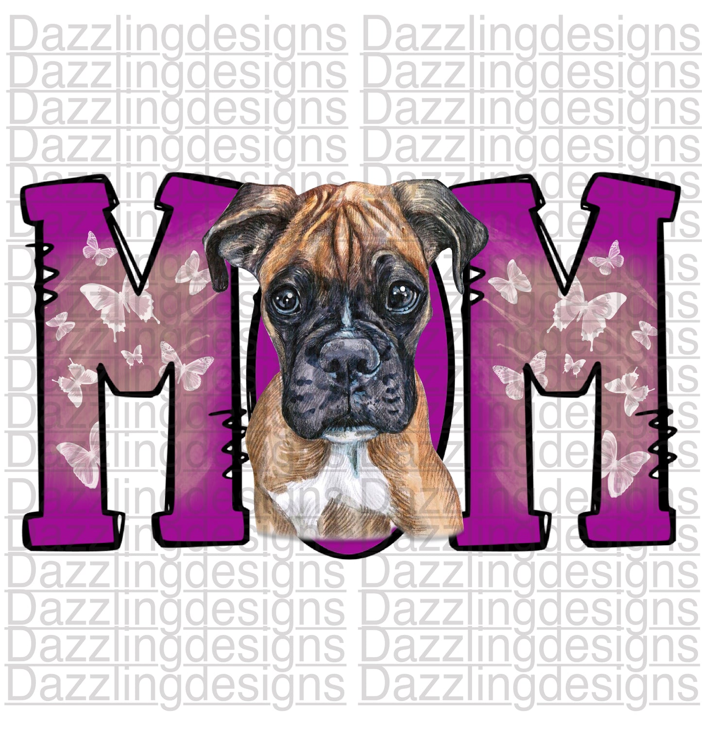 Dog MOM Boxer