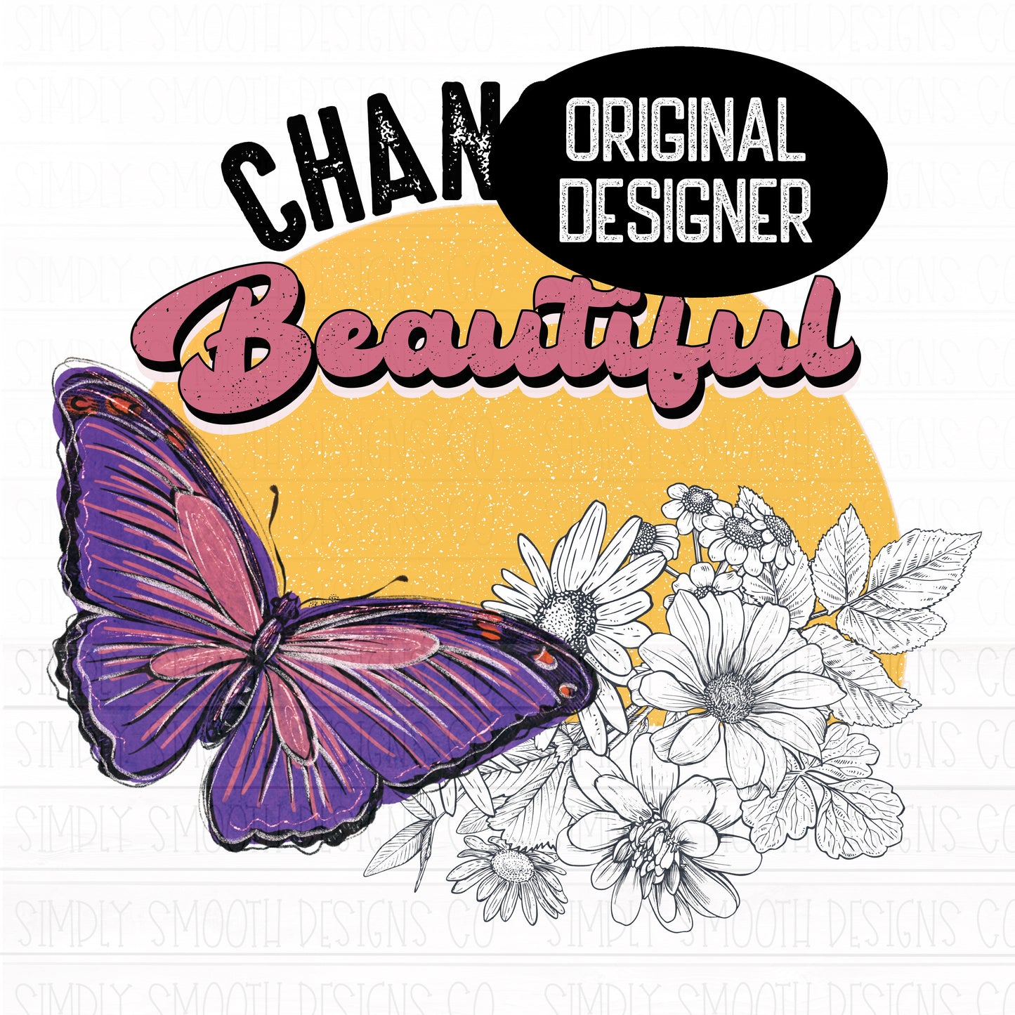 Change is beautiful butterfly