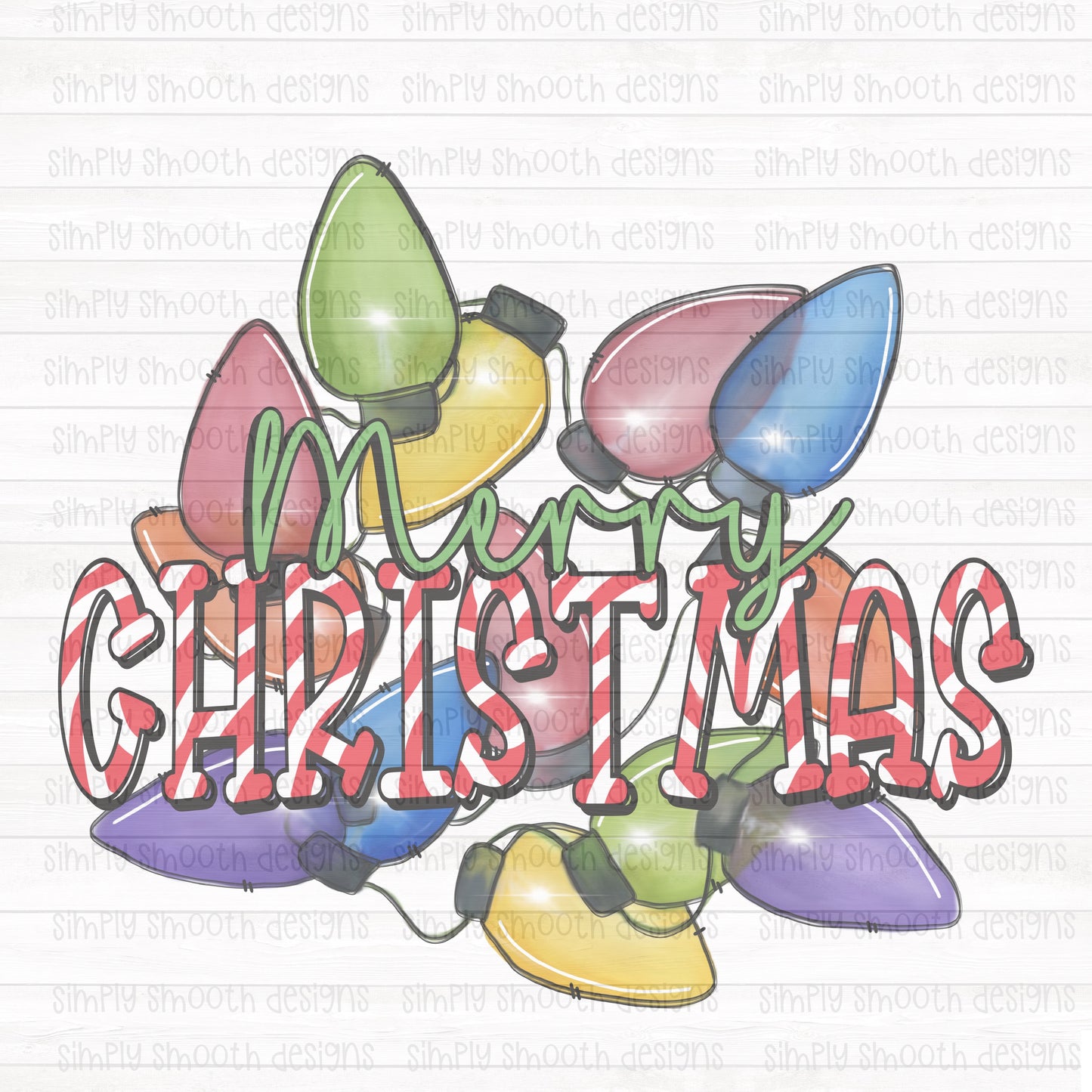 Merry Christmas lights