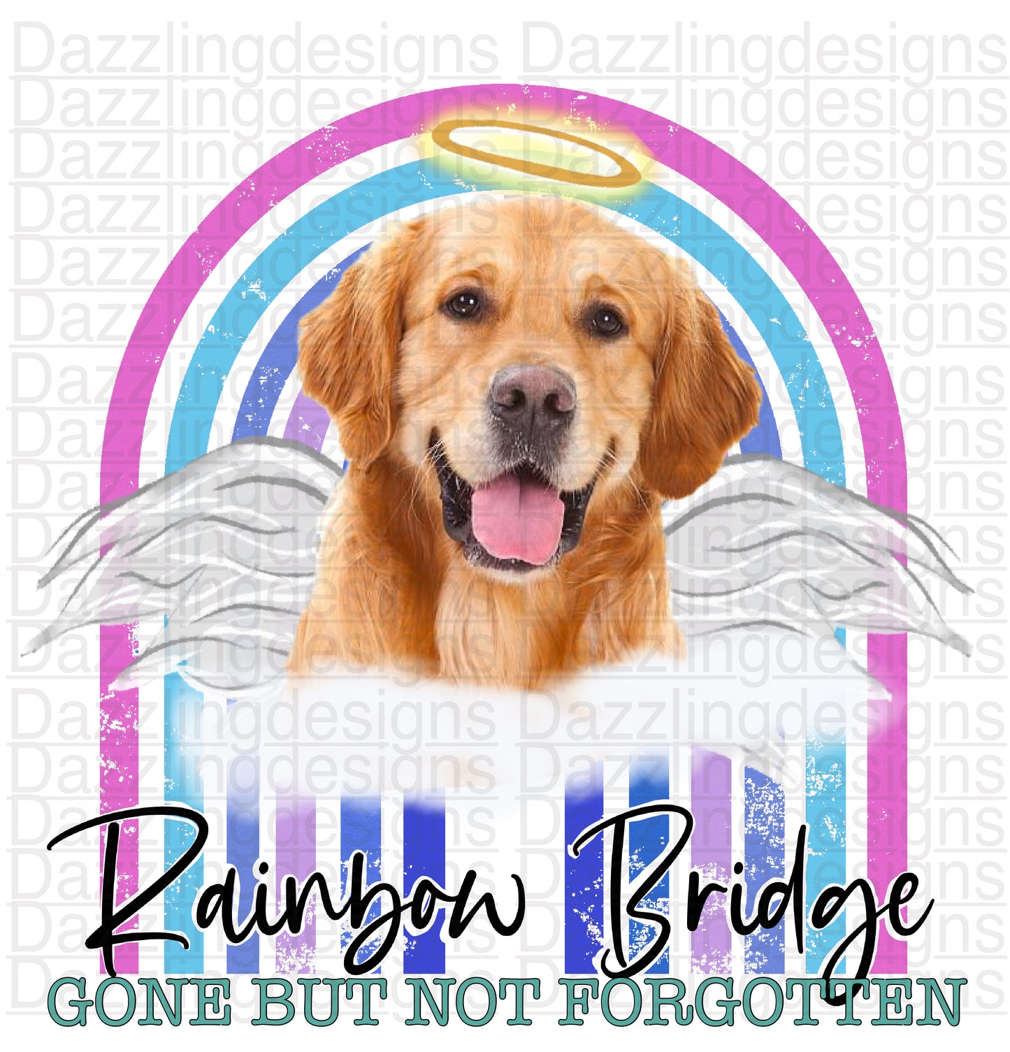 Rainbow Bridge Golden Retriever