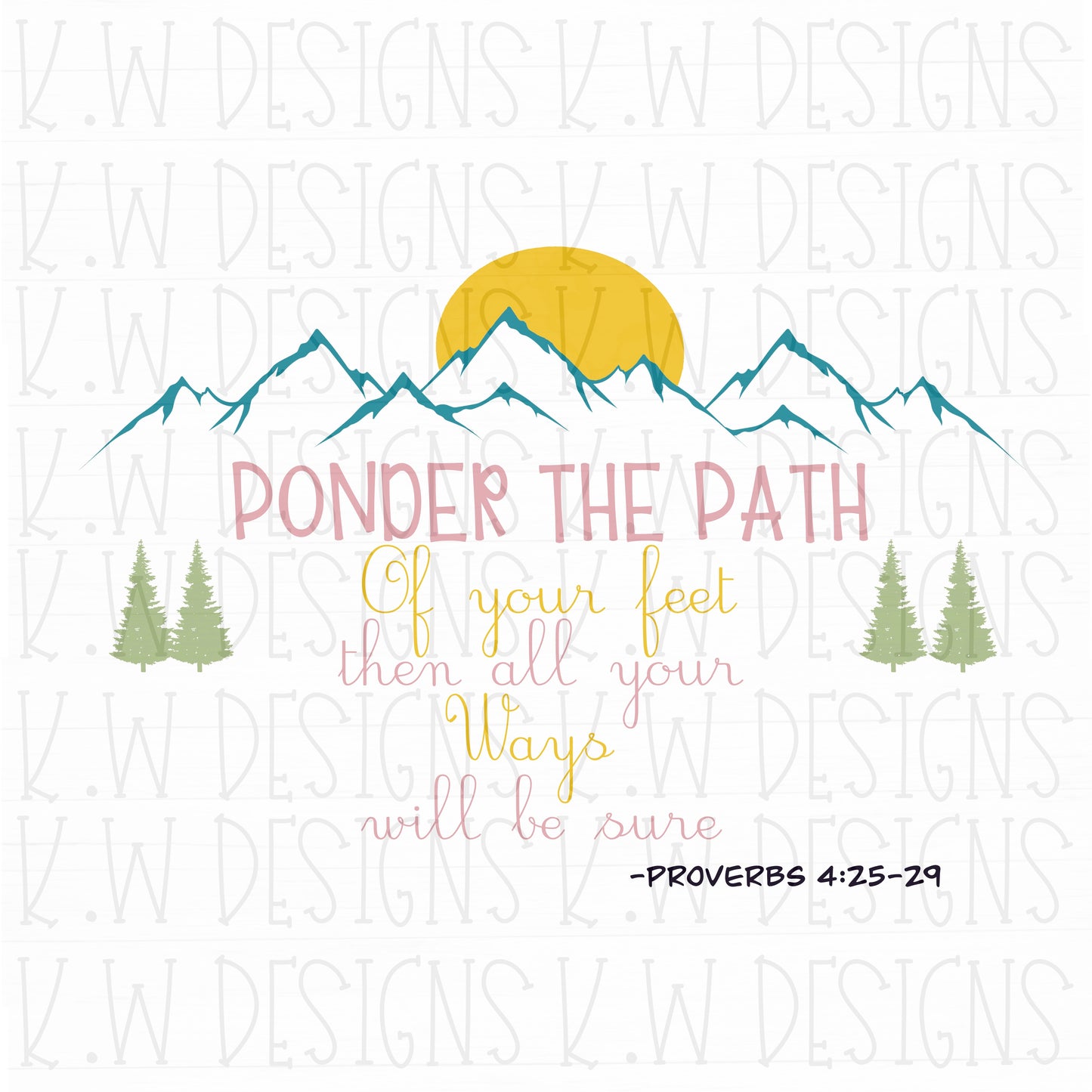 Ponder the Path WK