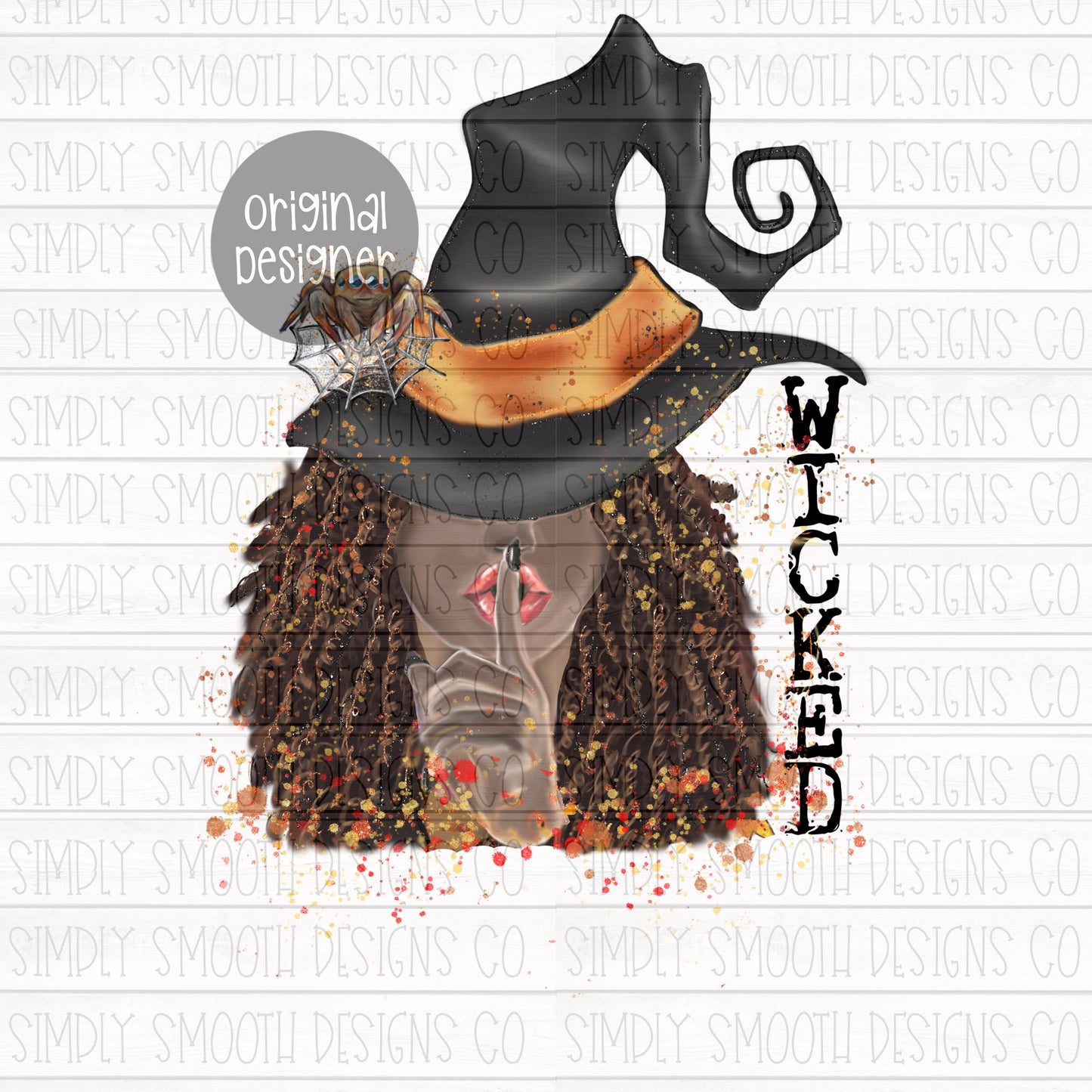 Wicked glitter witch