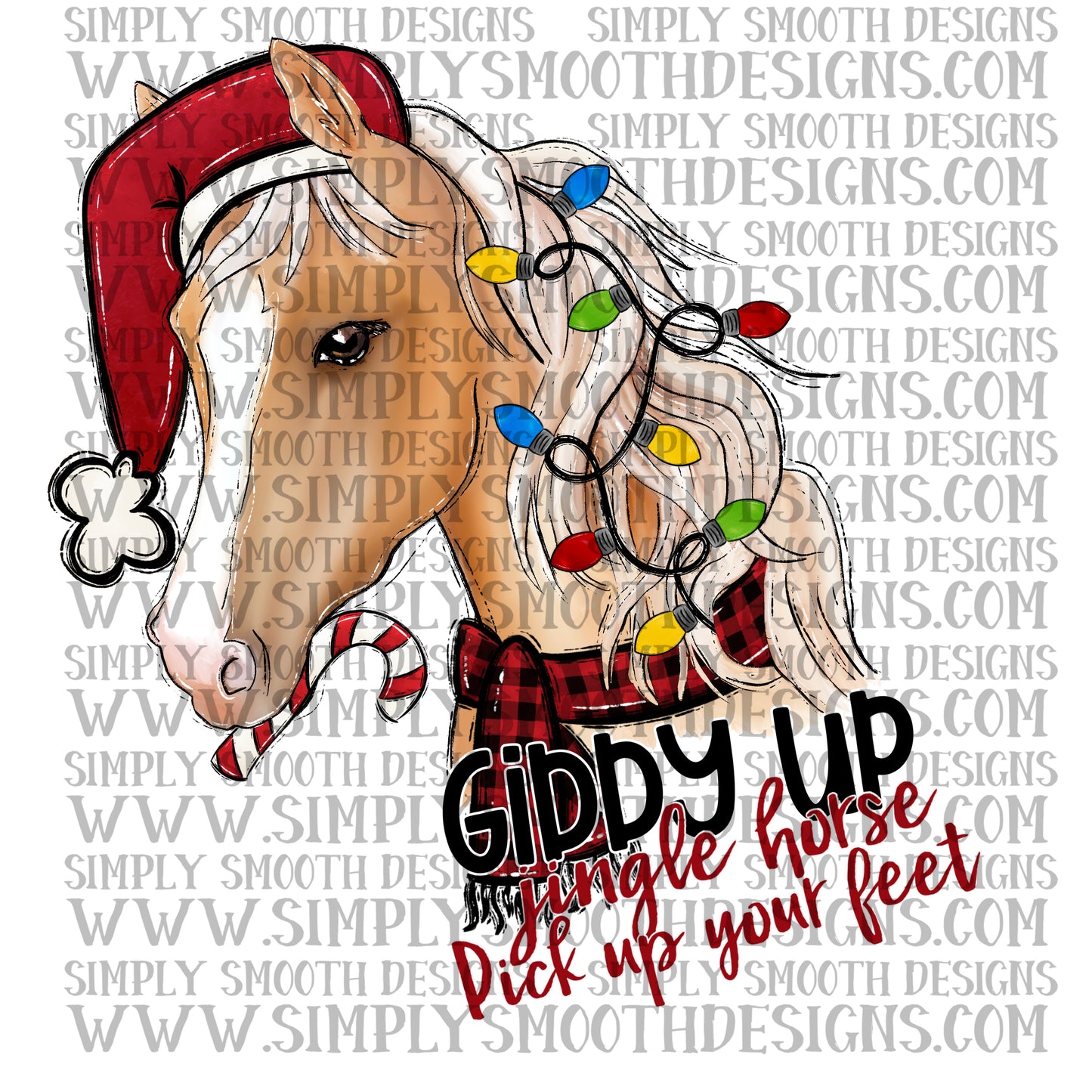 Giddy up Jingle horse