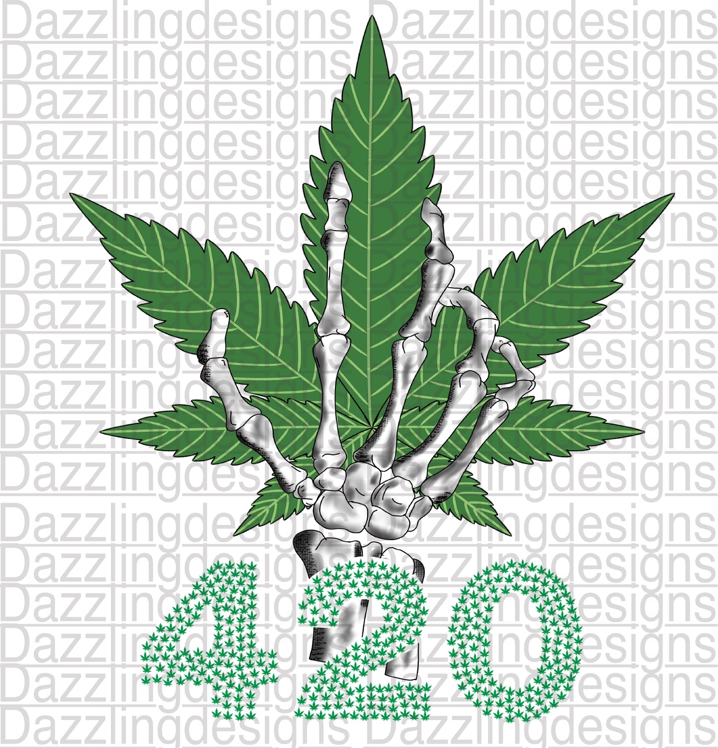 Skeleton hand 420