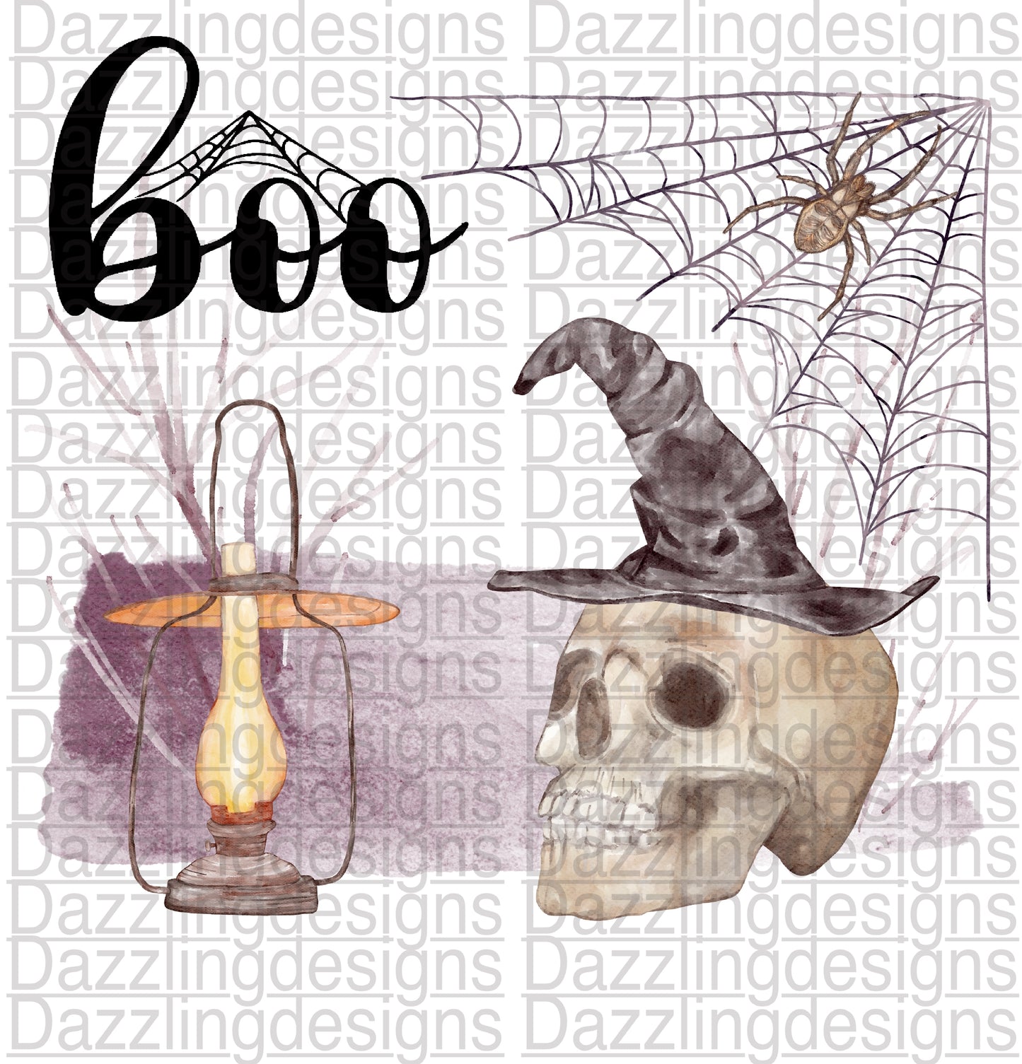 Halloween BOO Skully