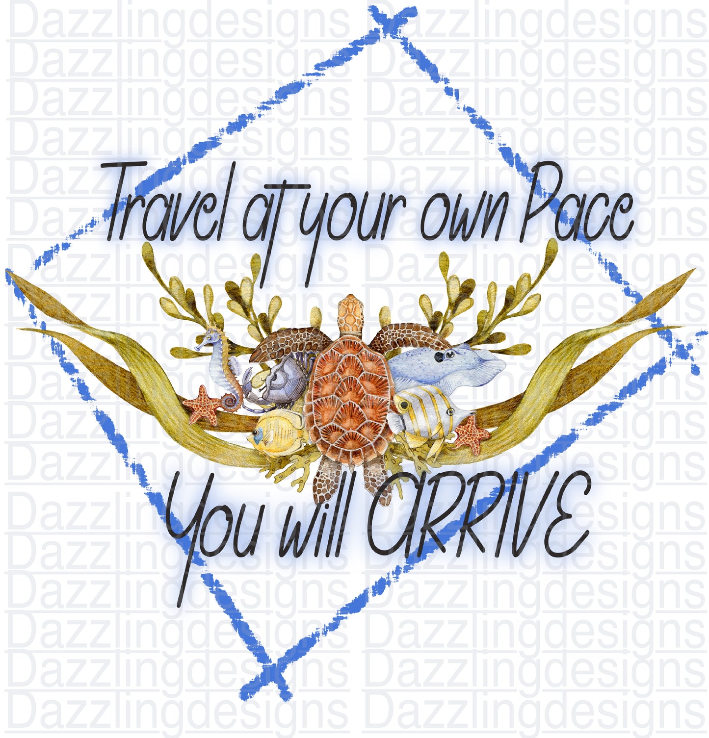 Travel at your own pace you will Arrive