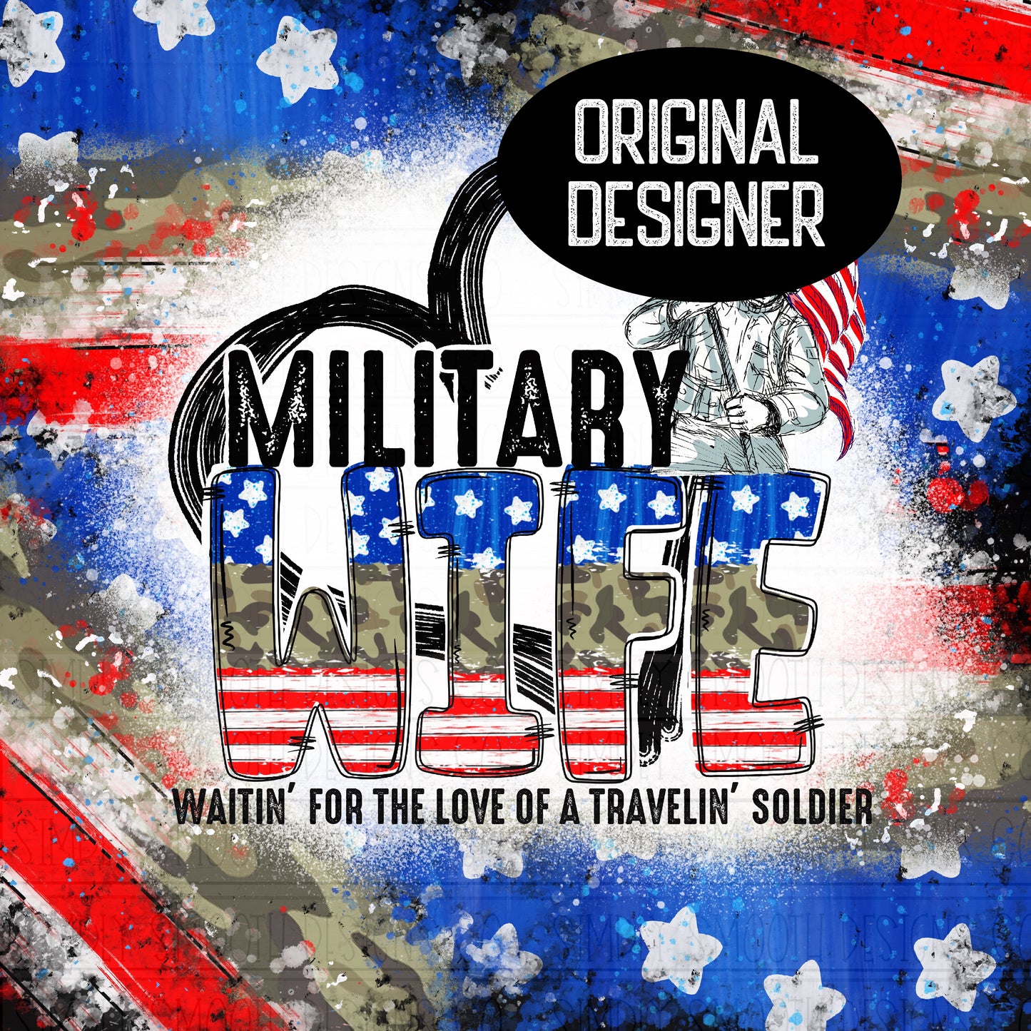 Military wife straight