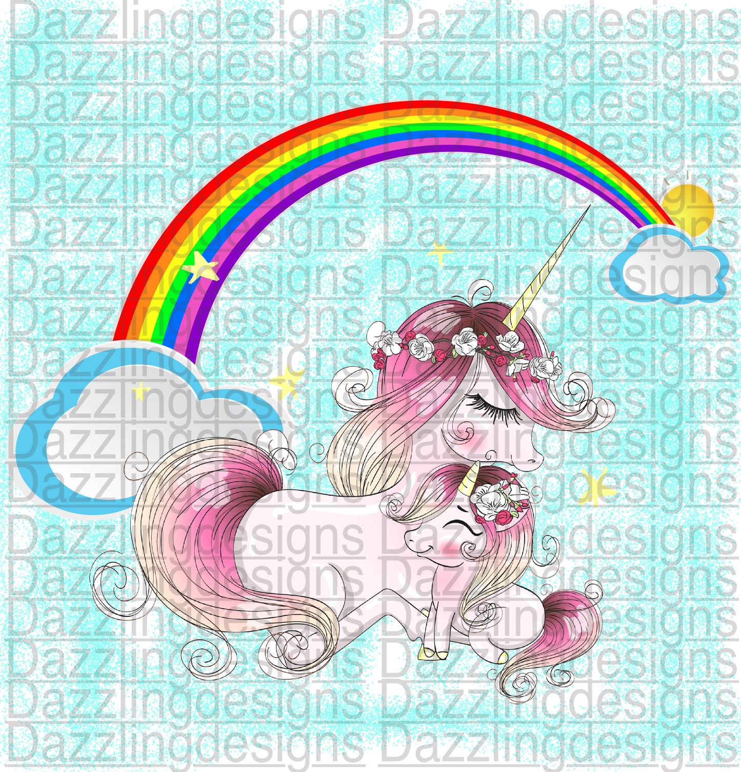 Unicorn Rainbow Tumbler