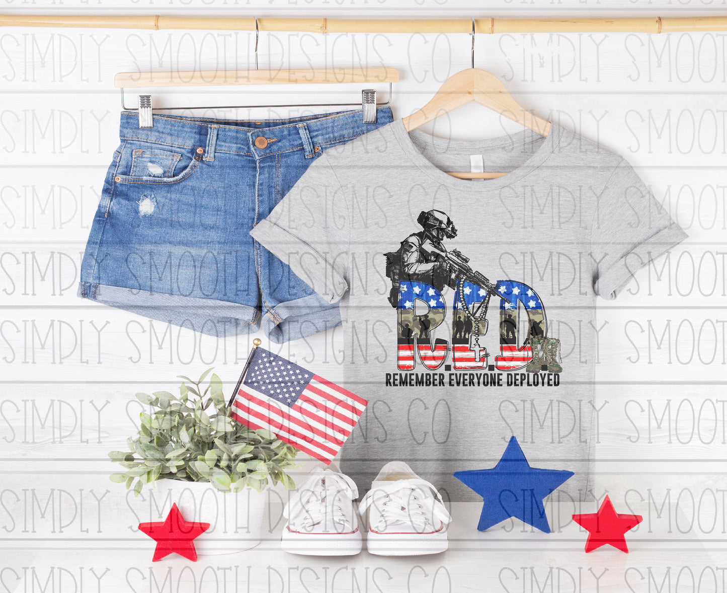 RED REMEMBER EVERYONE DEPLOYED GUN