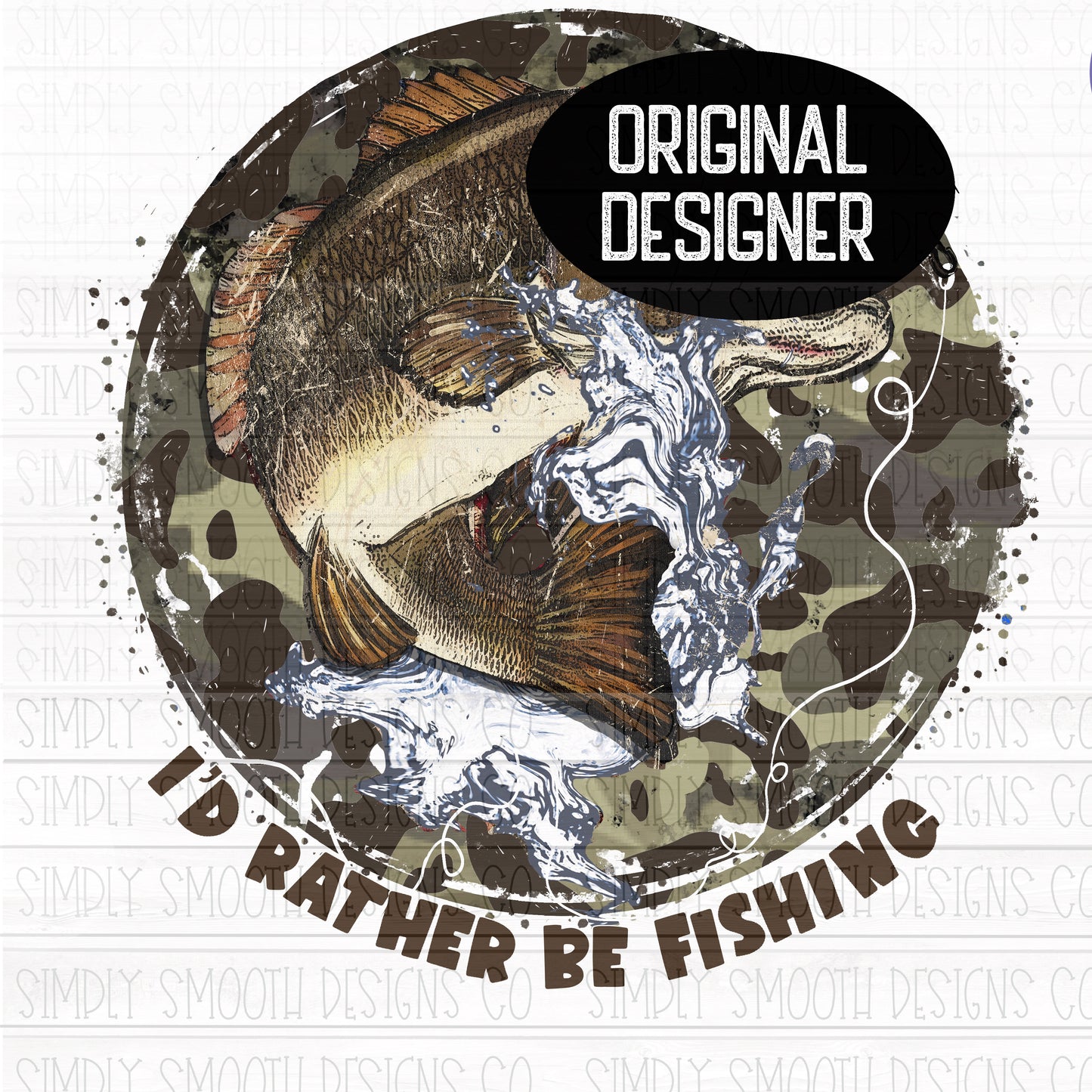 I’d rather be fishing