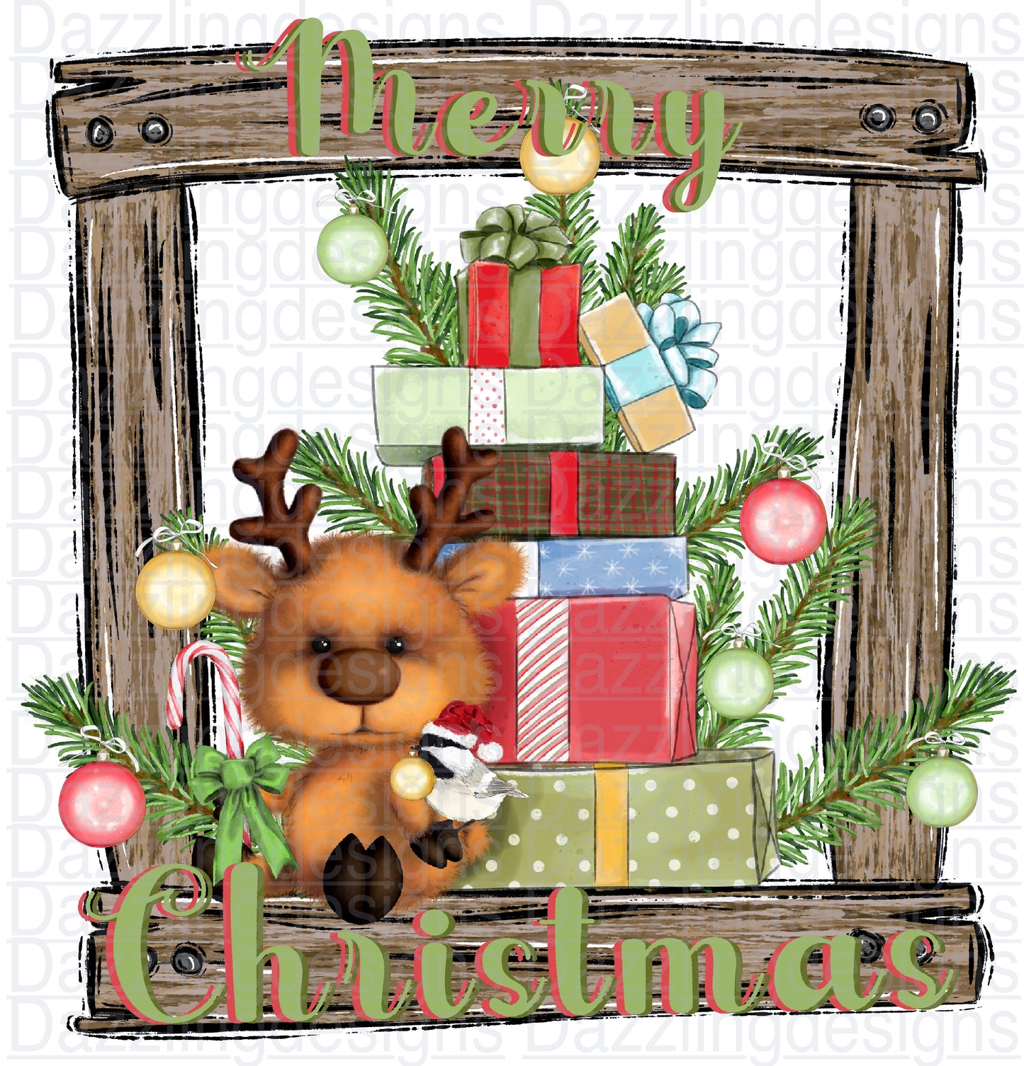 Merry Christmas Deer