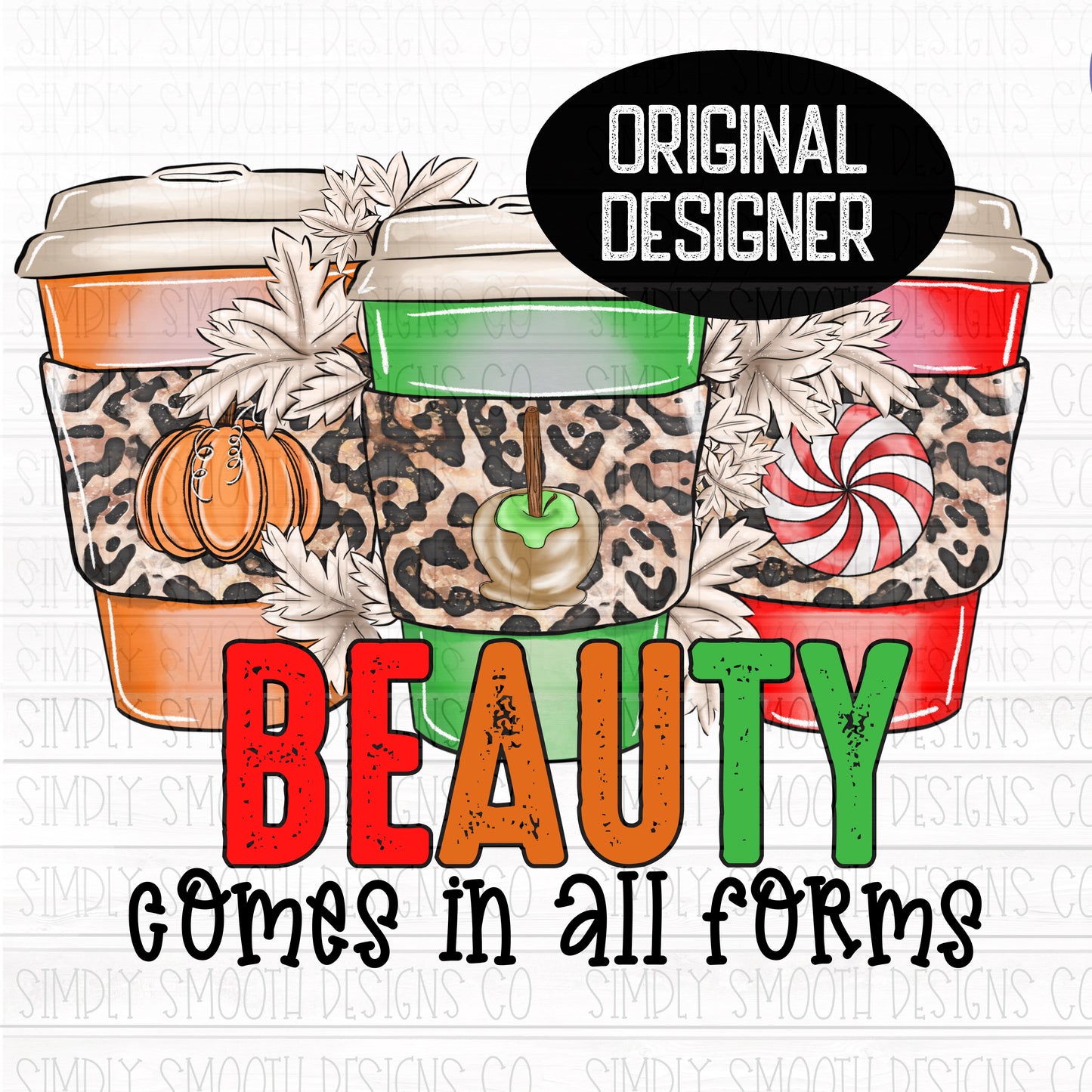 Beauty comes in all forms lattes