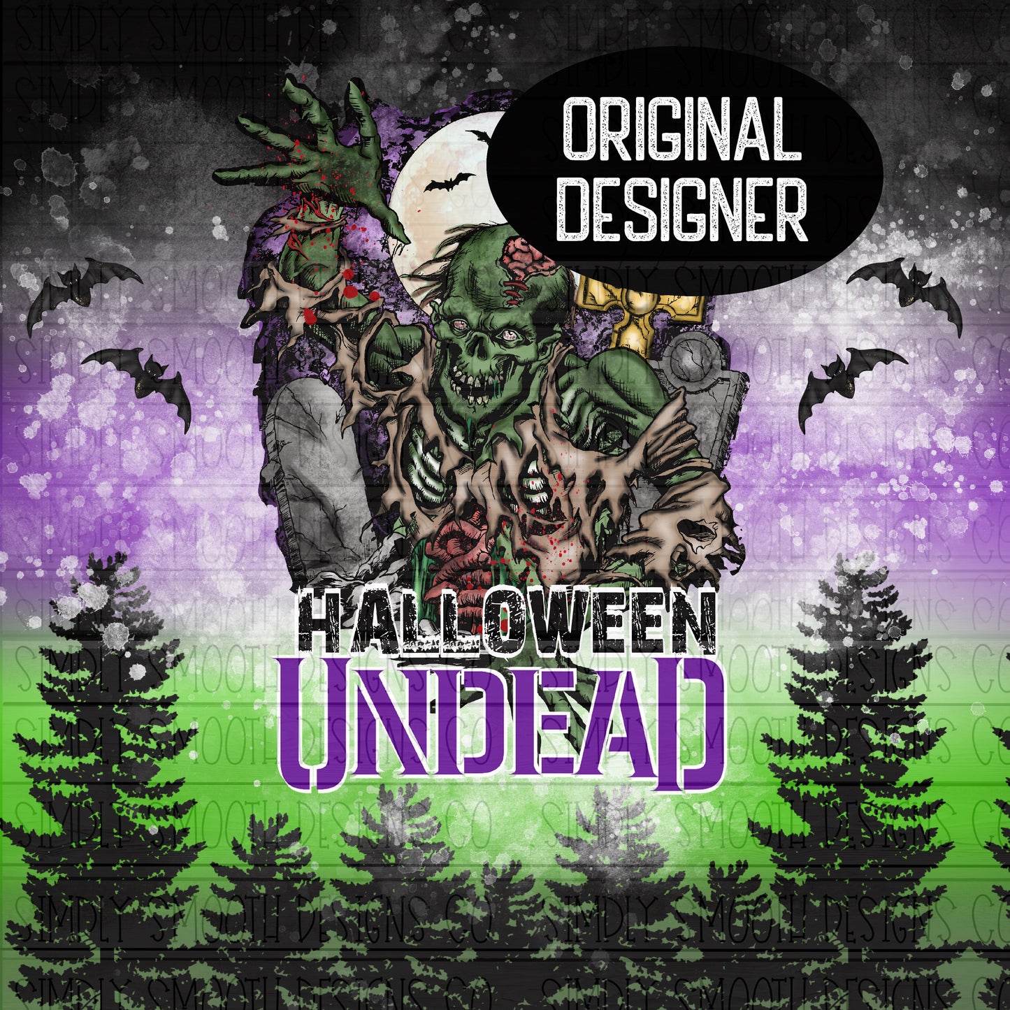 Halloween undead tumbler