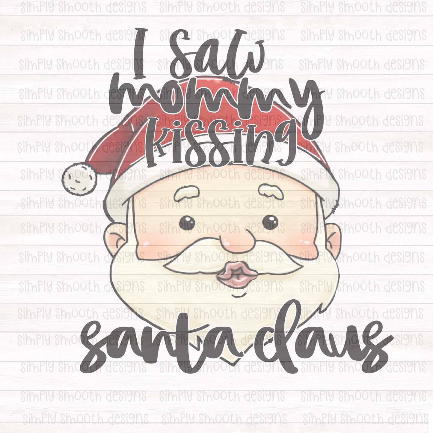 I saw mommy kissing Santa claus