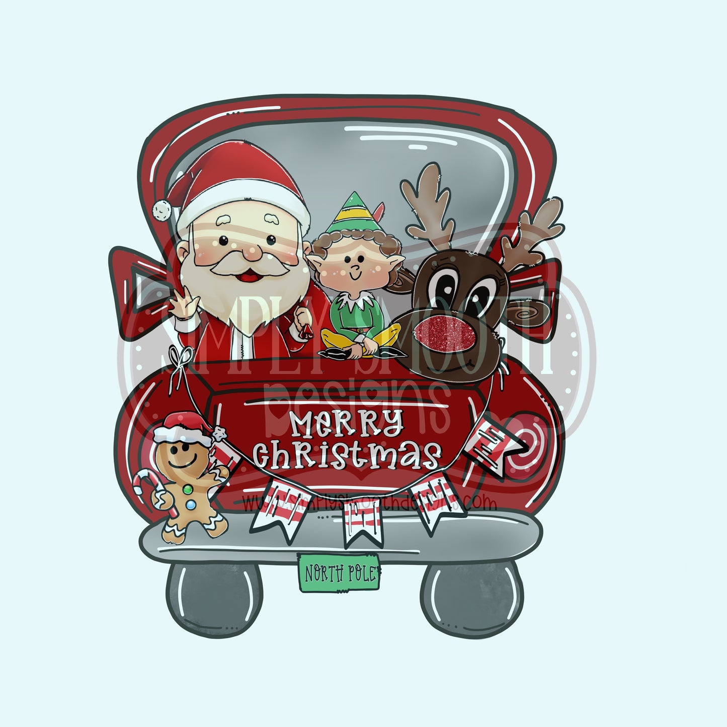 Christmas truck