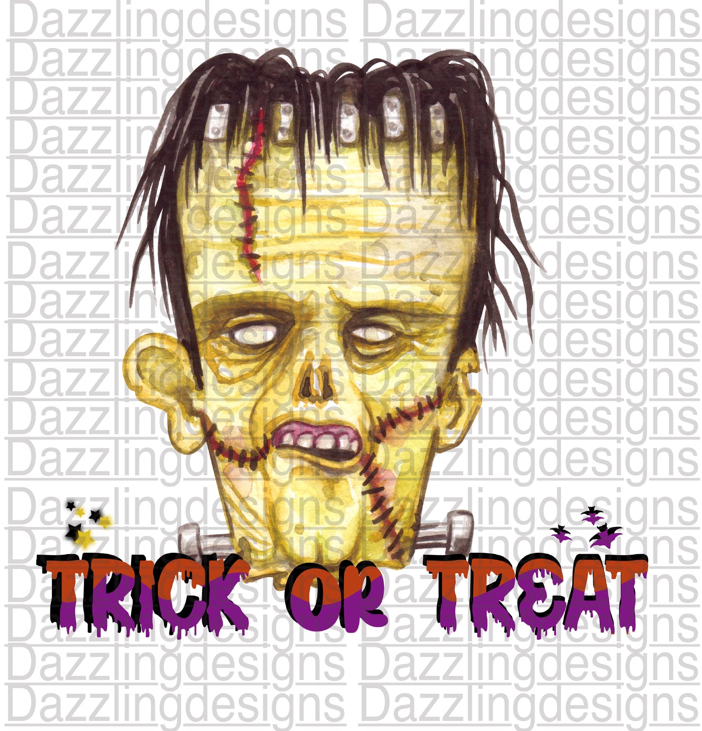 Halloween Trick or Treat Frank