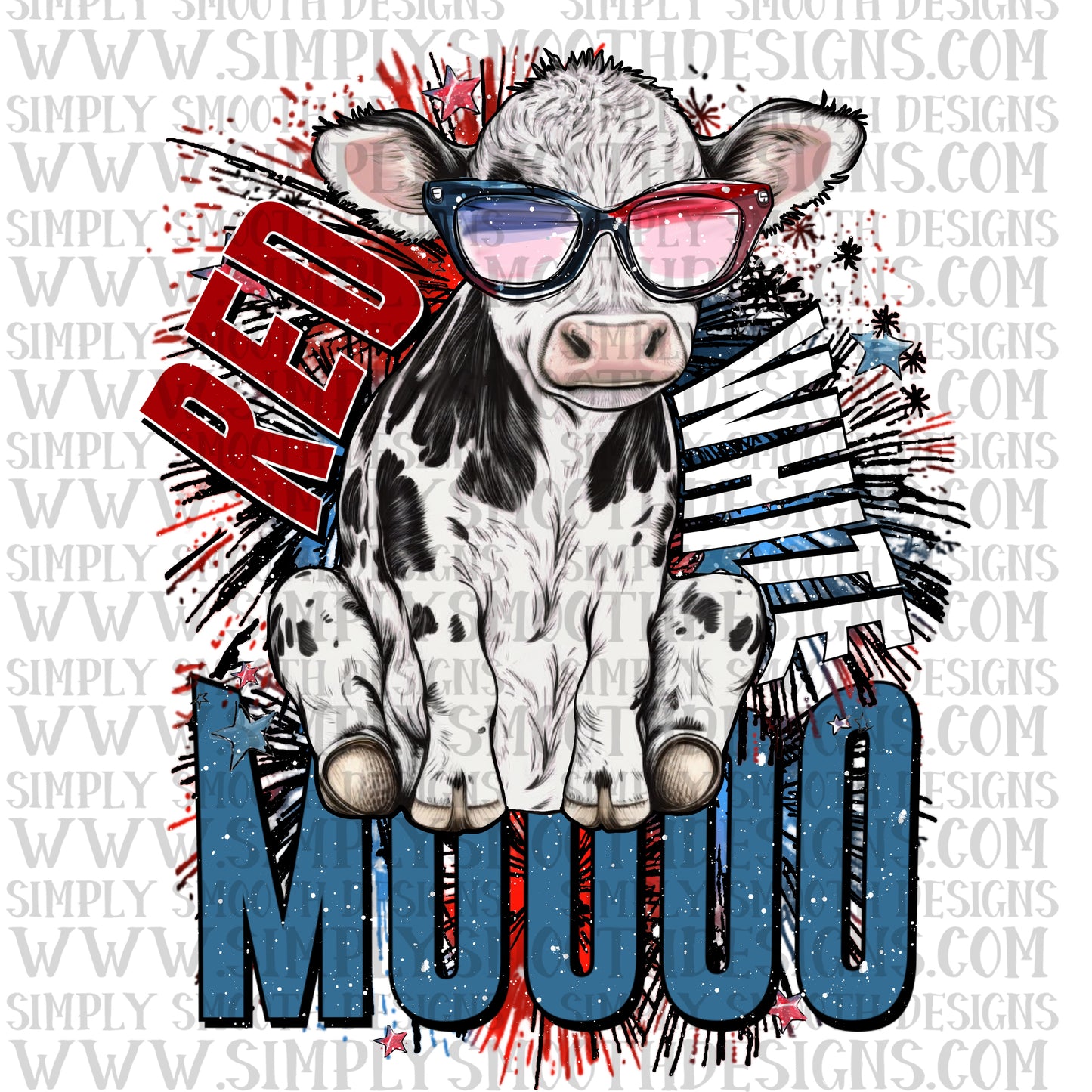 Red white moo