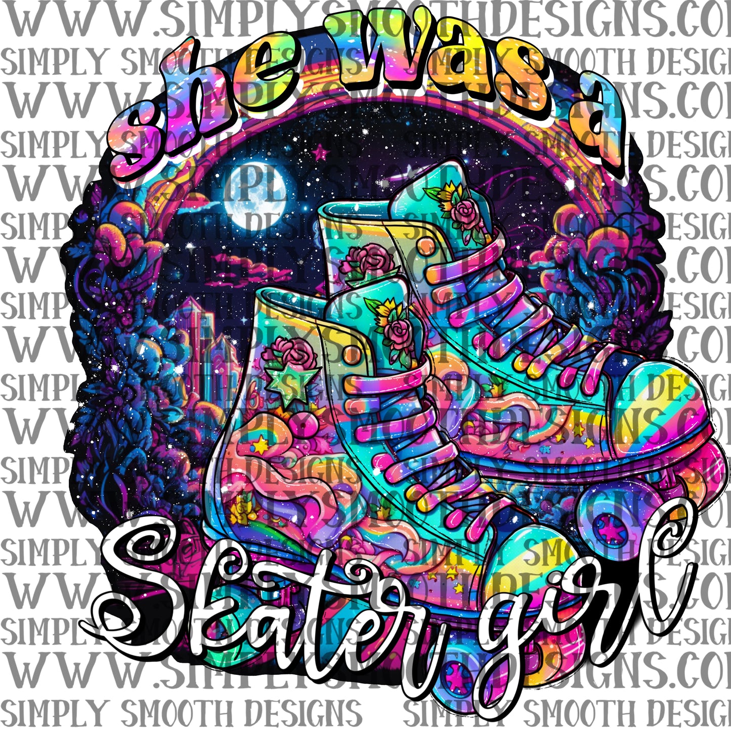 She was a skater girl