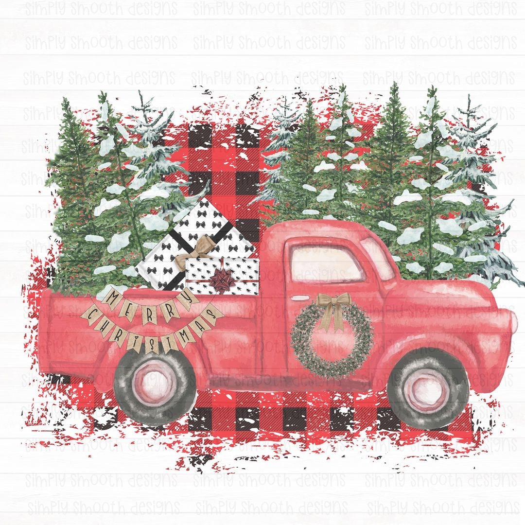 Merry Christmas truck