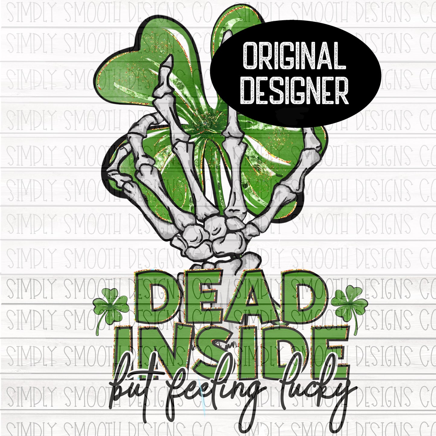 Dead inside Feeling lucky