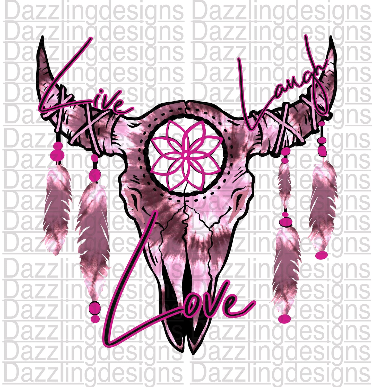 Boho Live Laugh Love