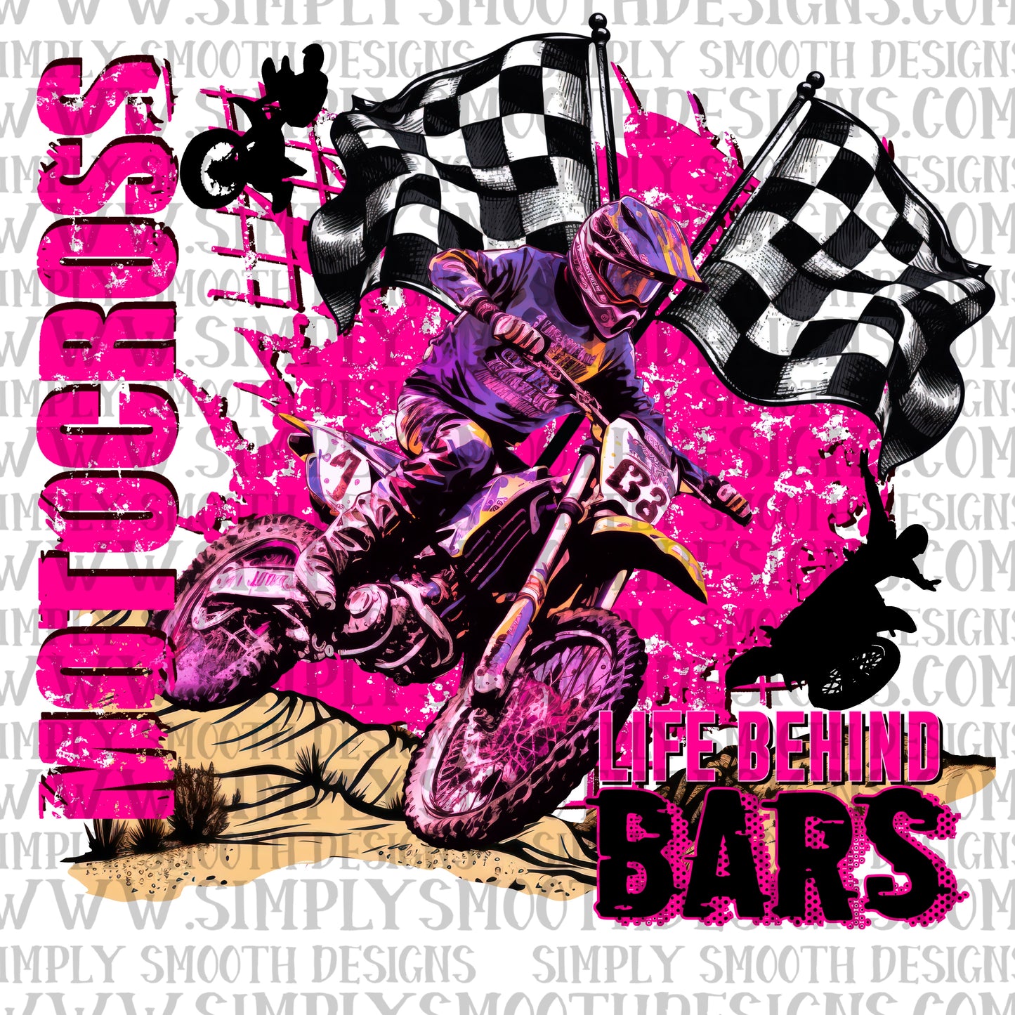 Motocross life behind bars