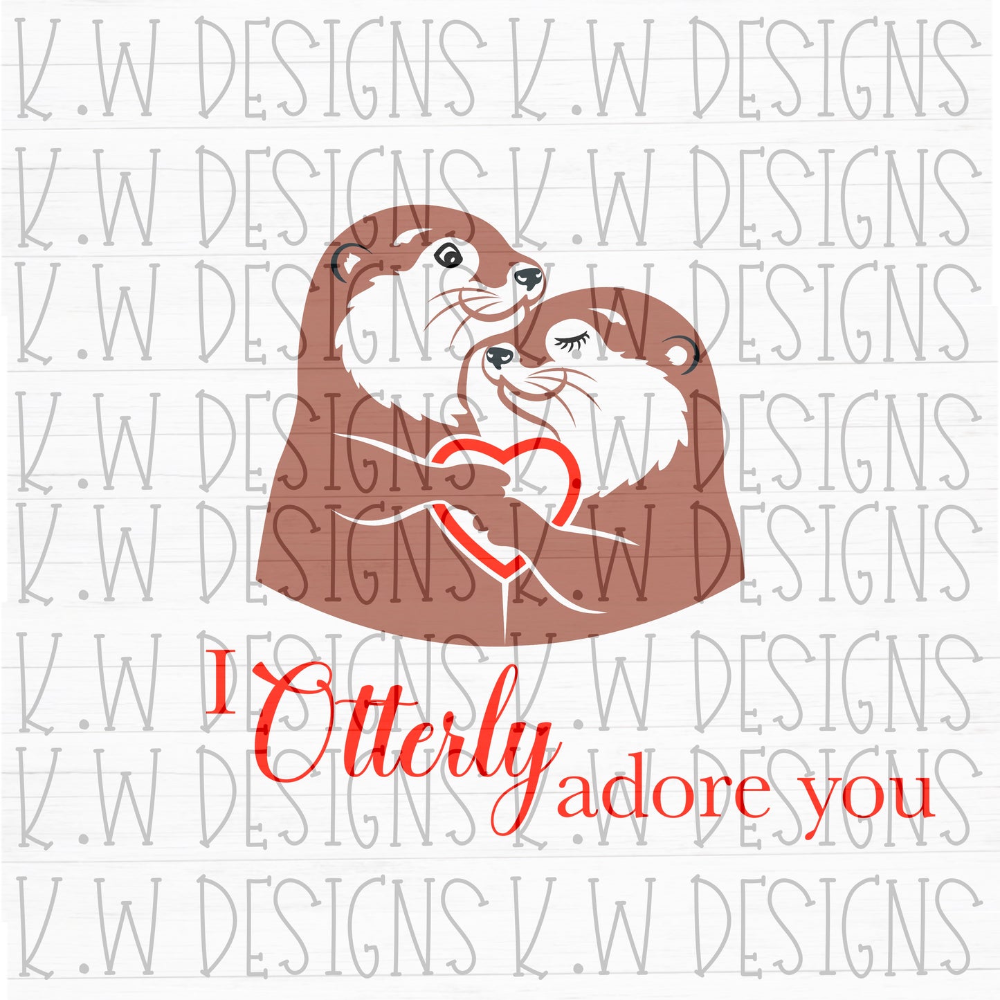 Otterly adore you WK