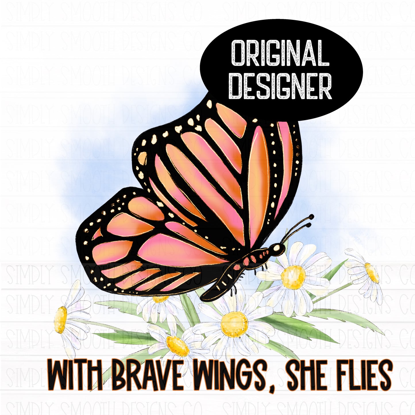 With brave wings she flies