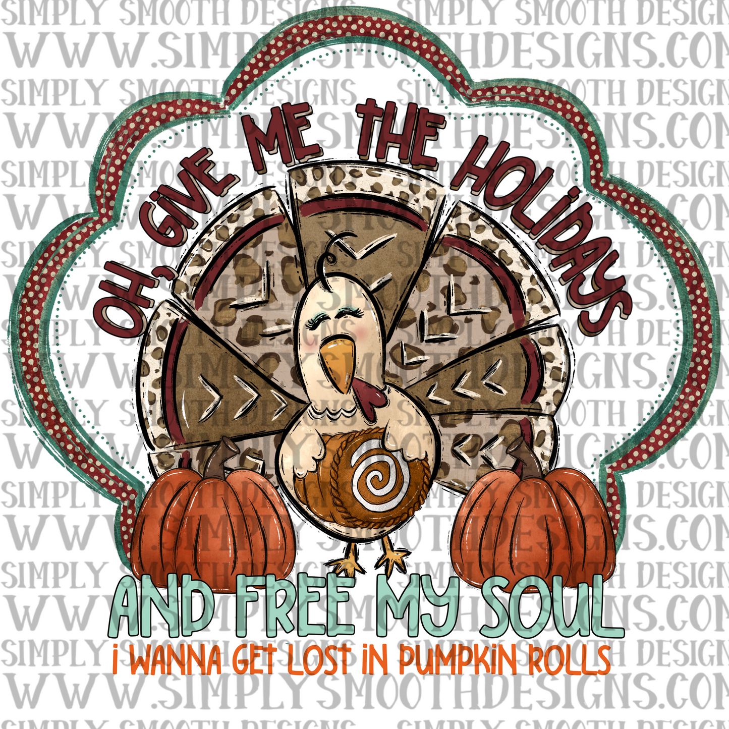 Lost in pumpkin rolls