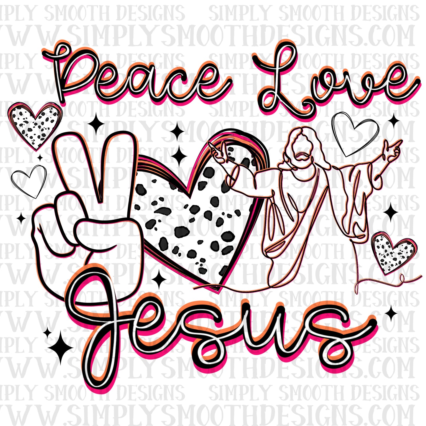 Peace Love Jesus