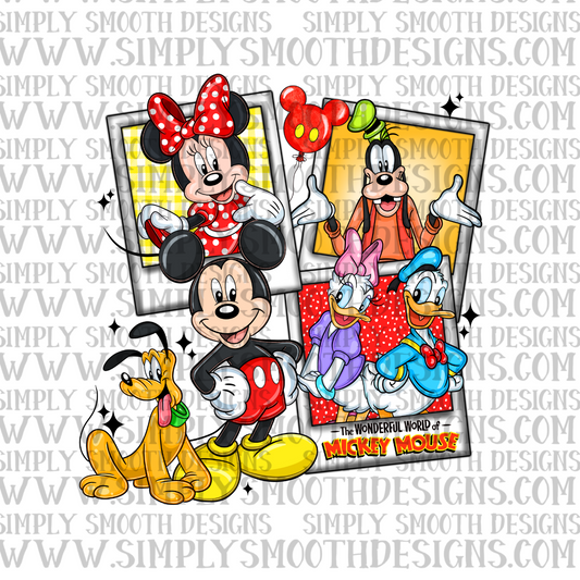 Mickey Polaroid