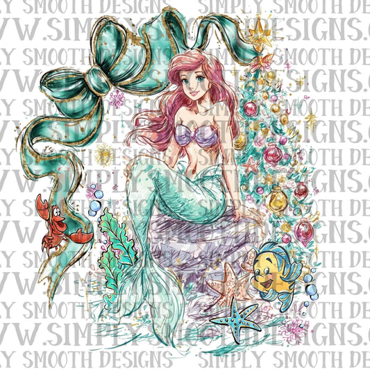 Mermaid Coquette Christmas